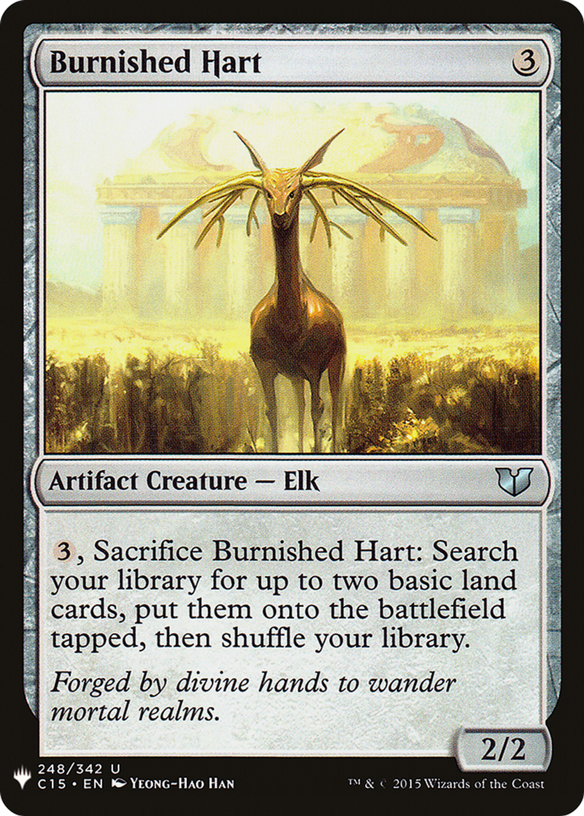 Cerf bruni — The List — Magic: The Gathering
