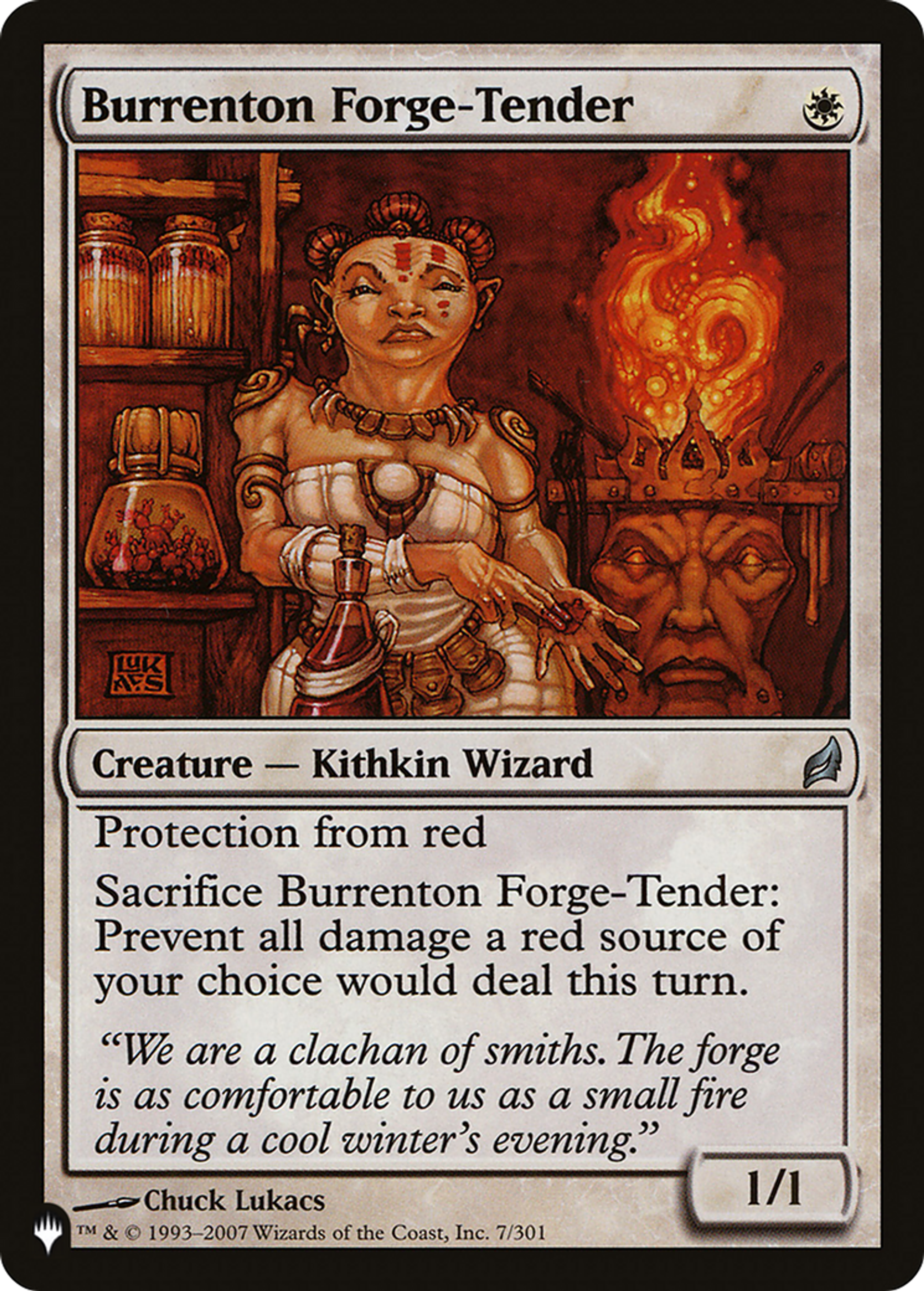 Burrenton Forge-Tender — The List — Magic: The Gathering