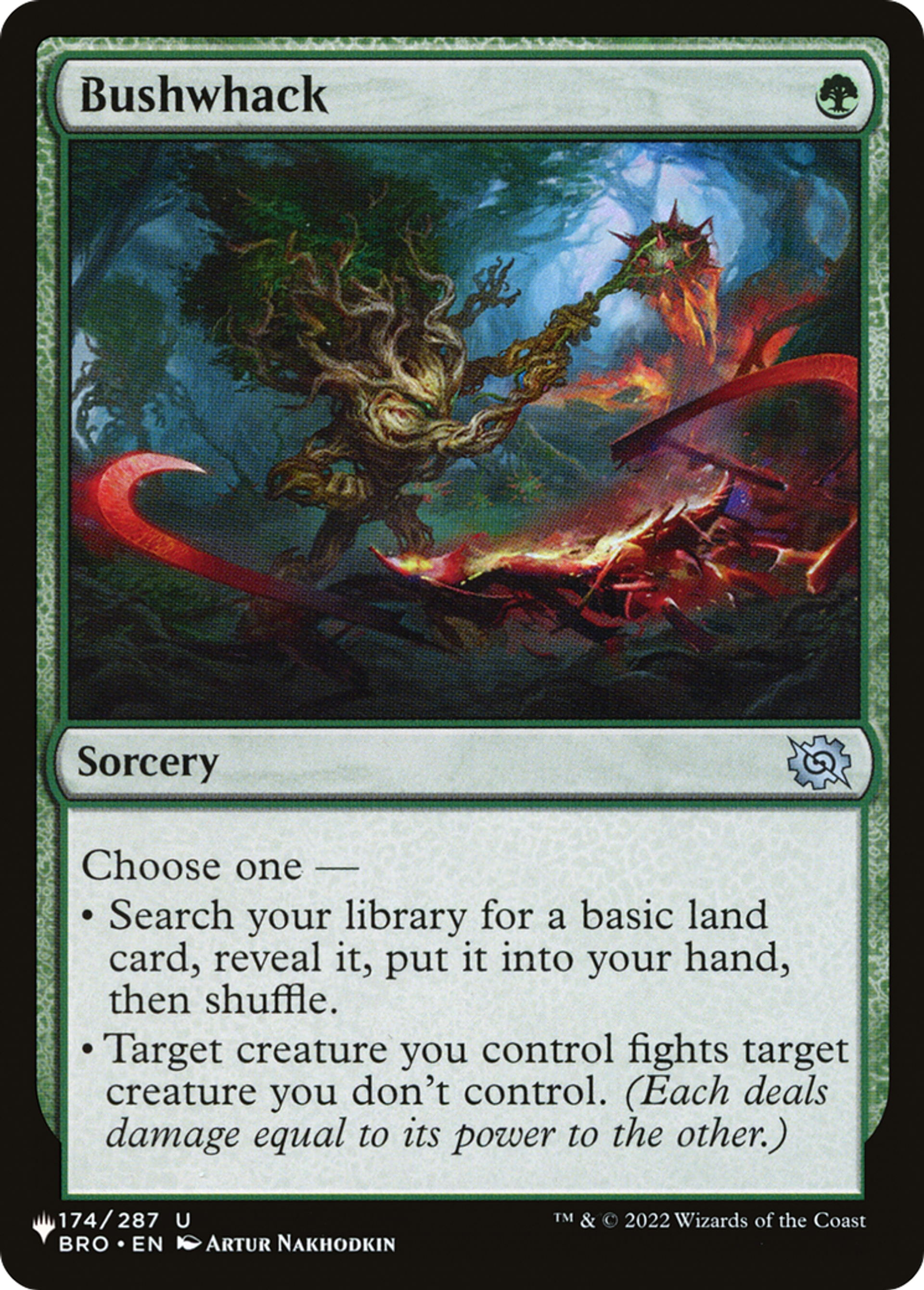 Volée de bois — The List — Magic: The Gathering