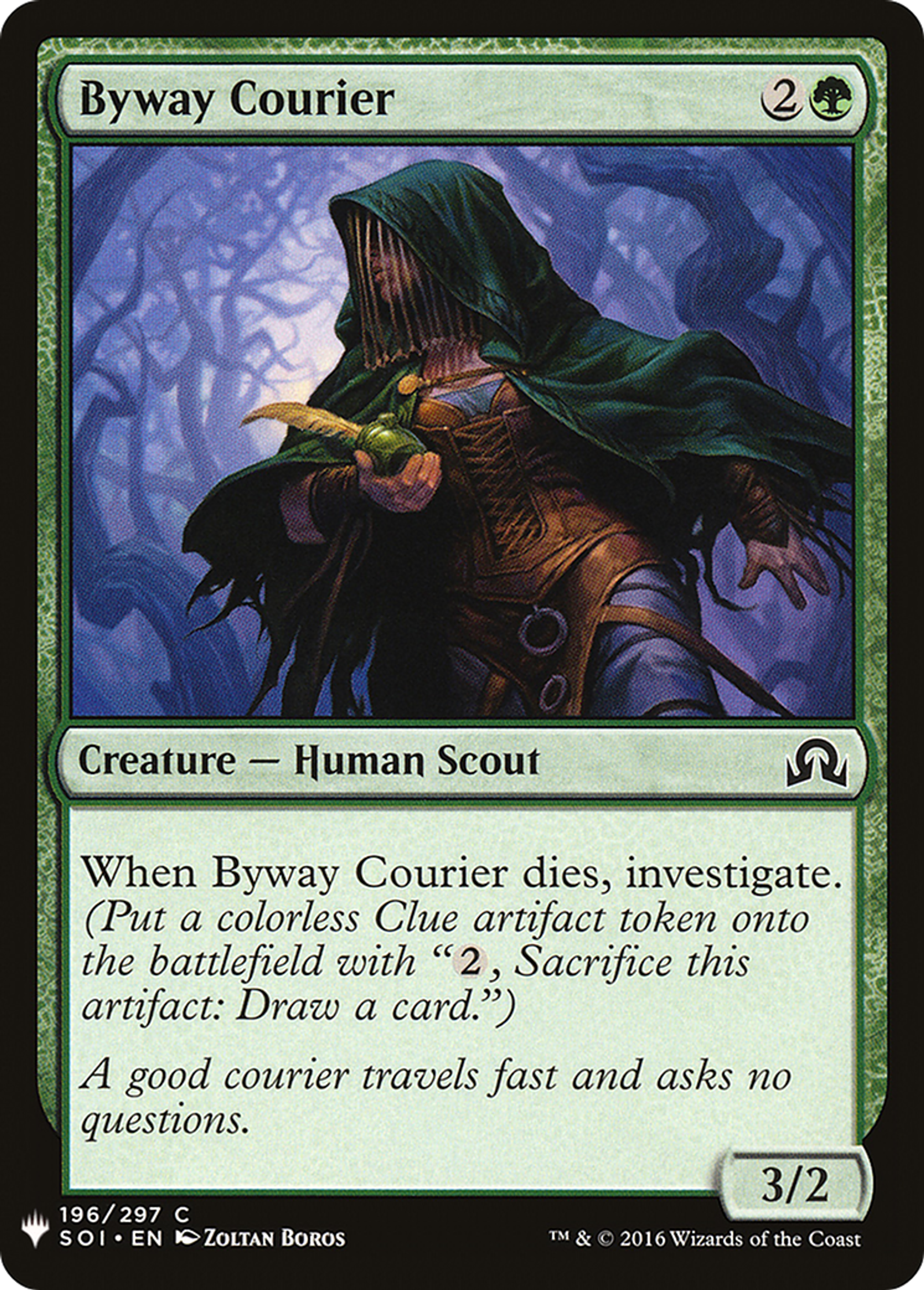 Byway Courier — The List — Magic: The Gathering