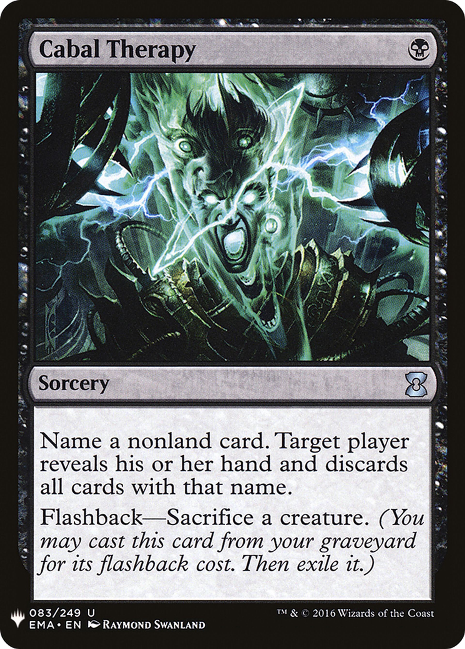 Cabal Therapy — The List — Magic: The Gathering