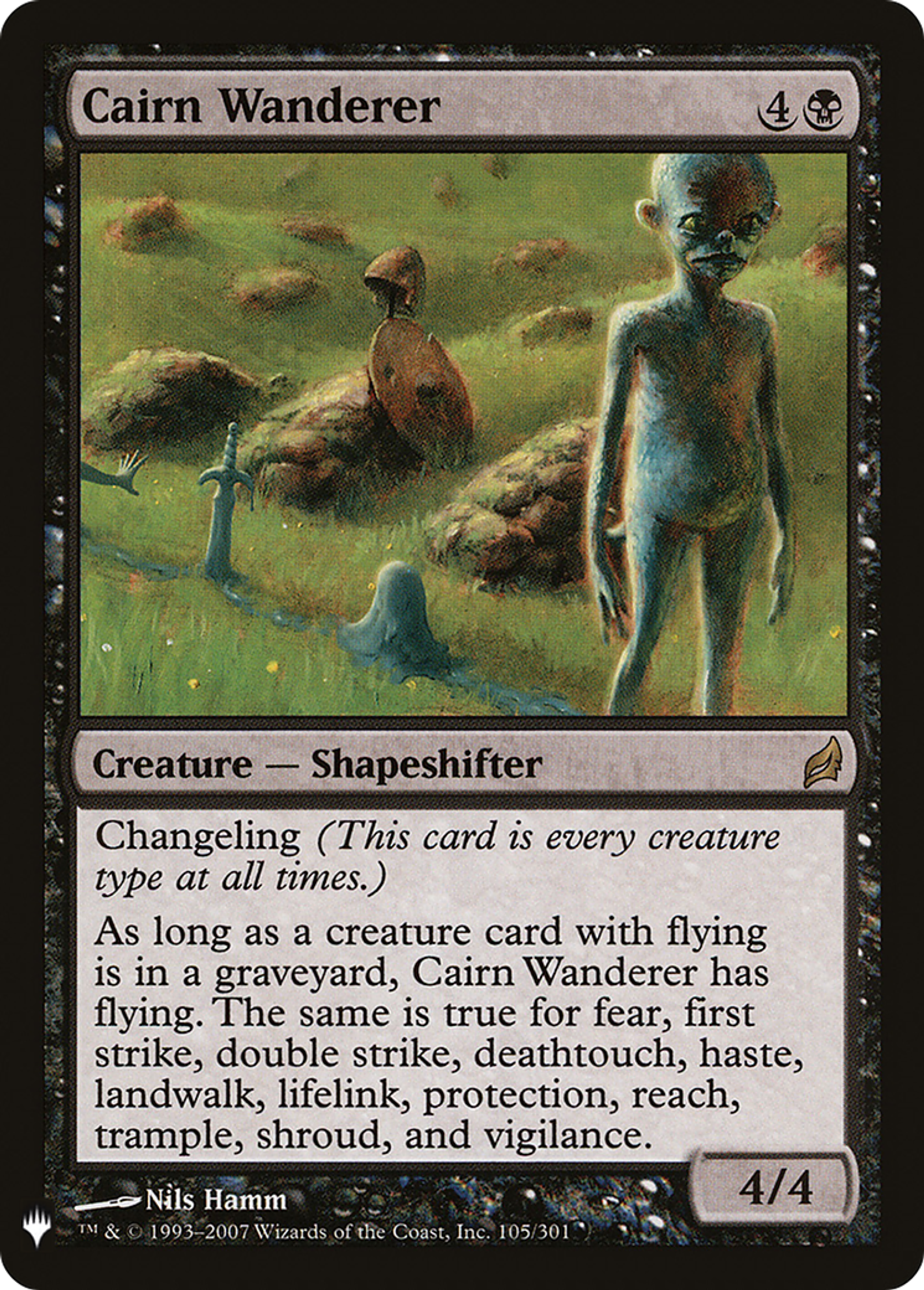 Cairn Wanderer — The List — Magic: The Gathering