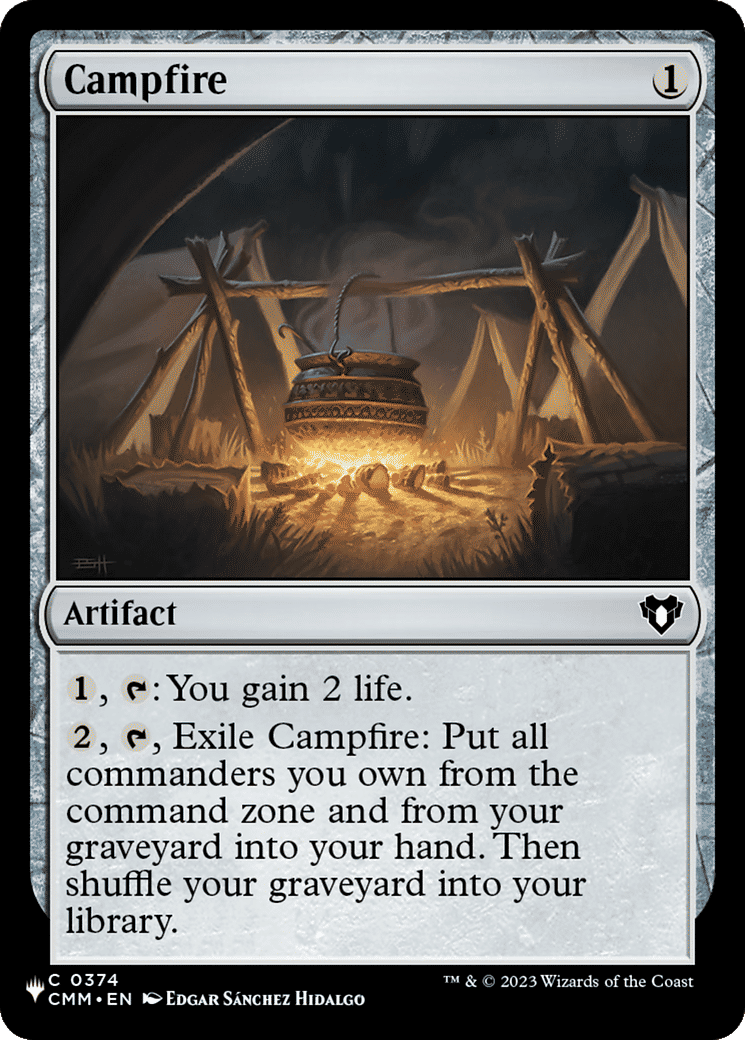 Campfire — The List — Magic: The Gathering