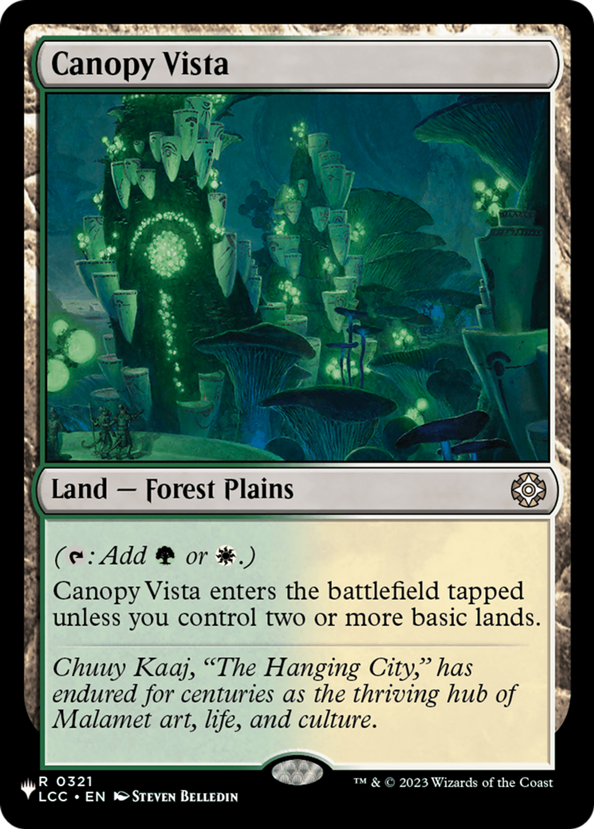 Canopy Vista — The List — Magic: The Gathering