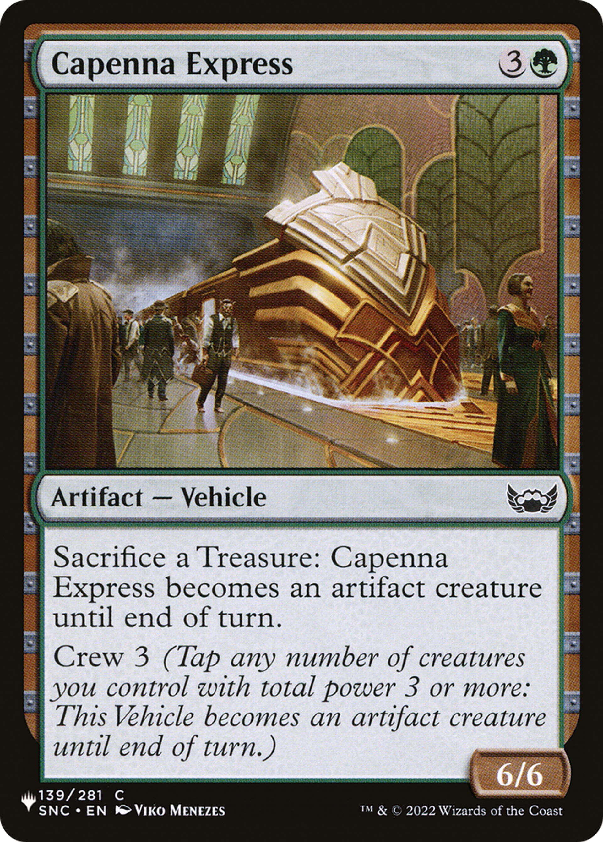 Capenna Express — The List — Magic: The Gathering