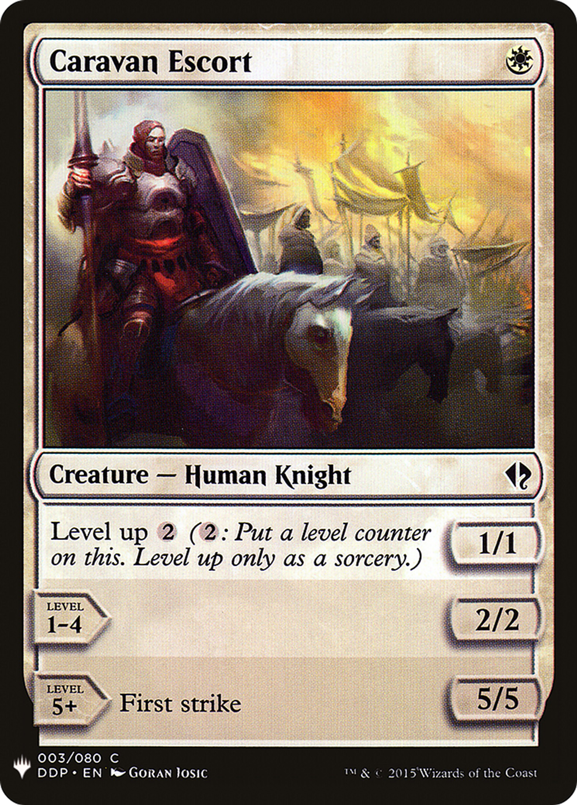 Caravan Escort — The List — Magic: The Gathering