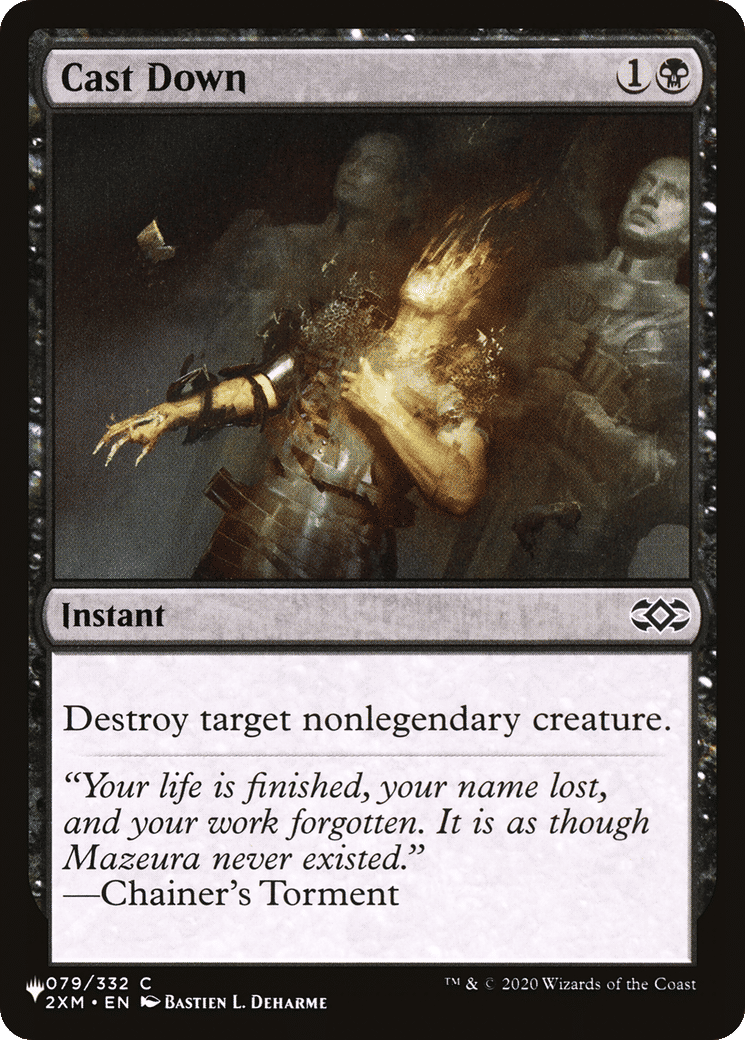 Cast Down — The List — Magic: The Gathering