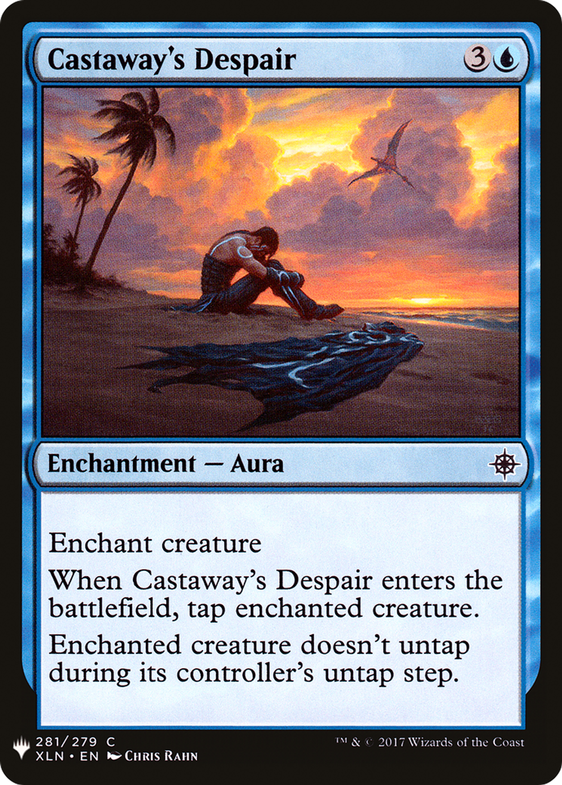 Désespoir du naufragé — The List — Magic: The Gathering