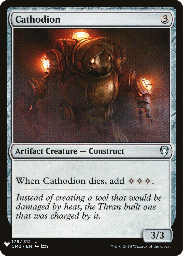 Cathodion — The List — Magic: The Gathering