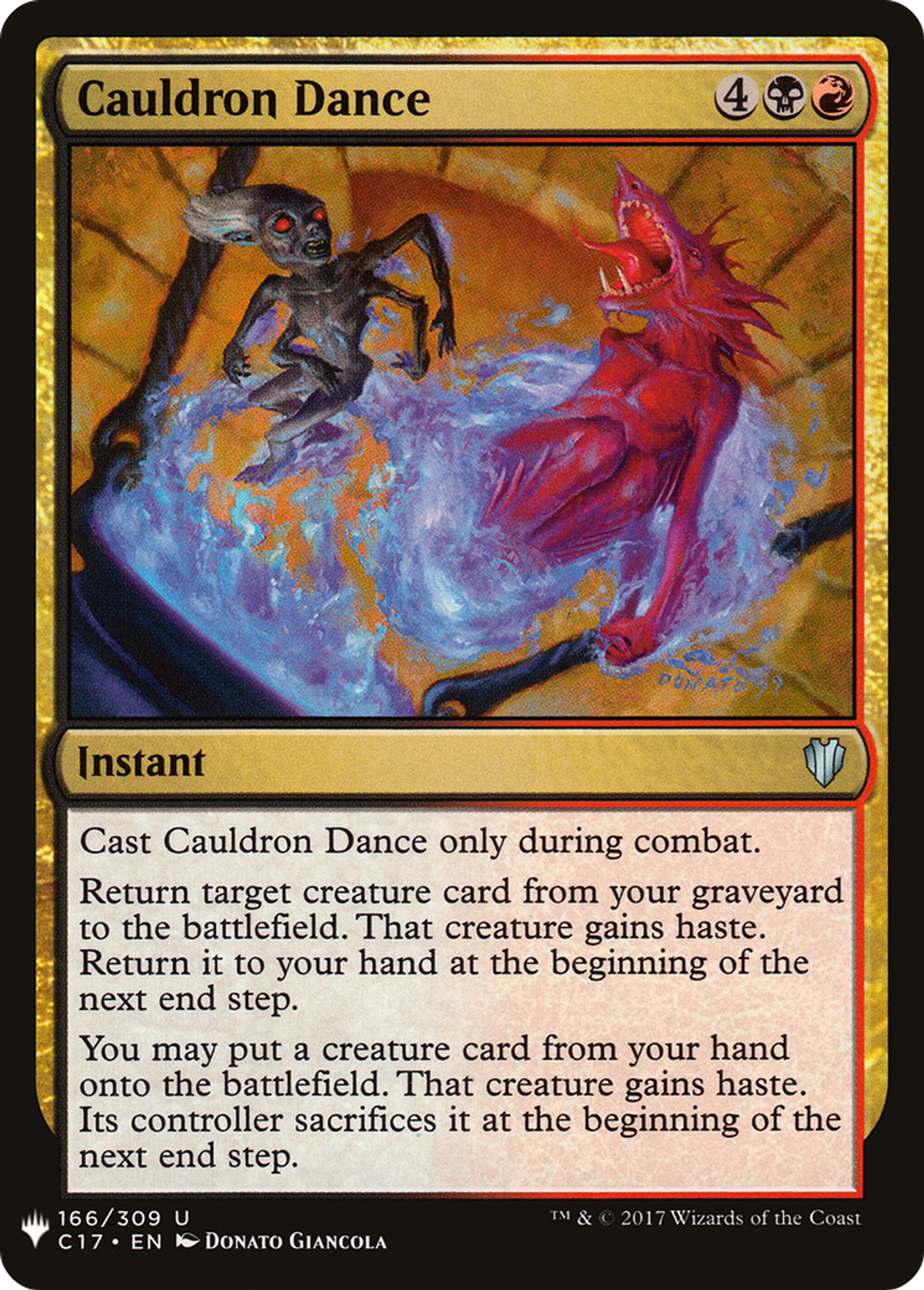 Danse du chaudron — The List — Magic: The Gathering