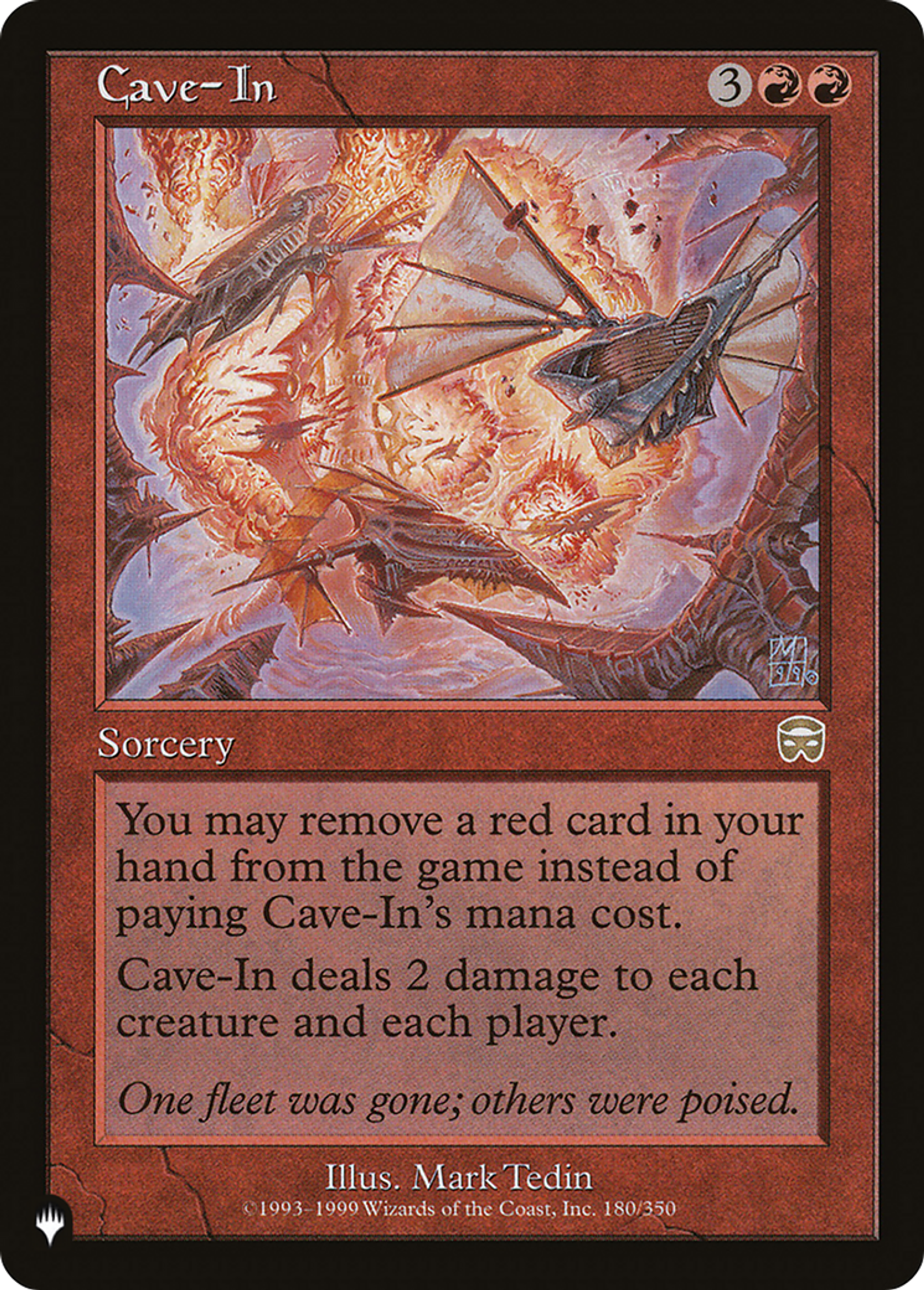 Effondrement — The List — Magic: The Gathering