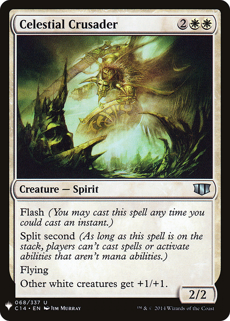 Celestial Crusader — The List — Magic: The Gathering
