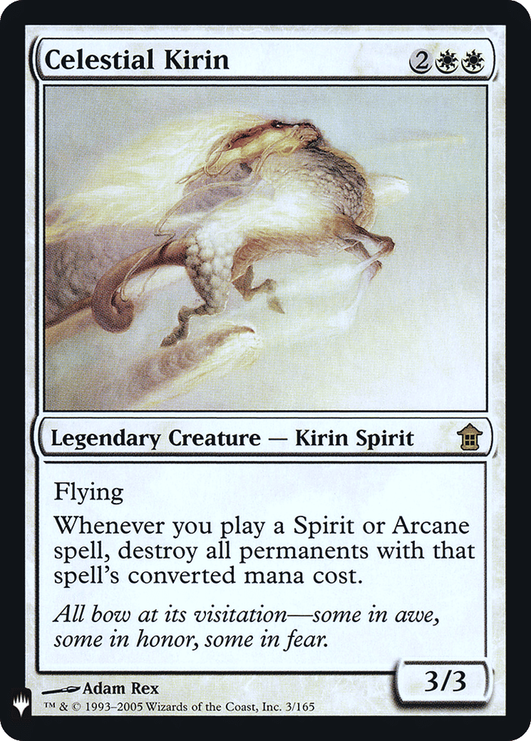 Celestial Kirin — The List — Magic: The Gathering