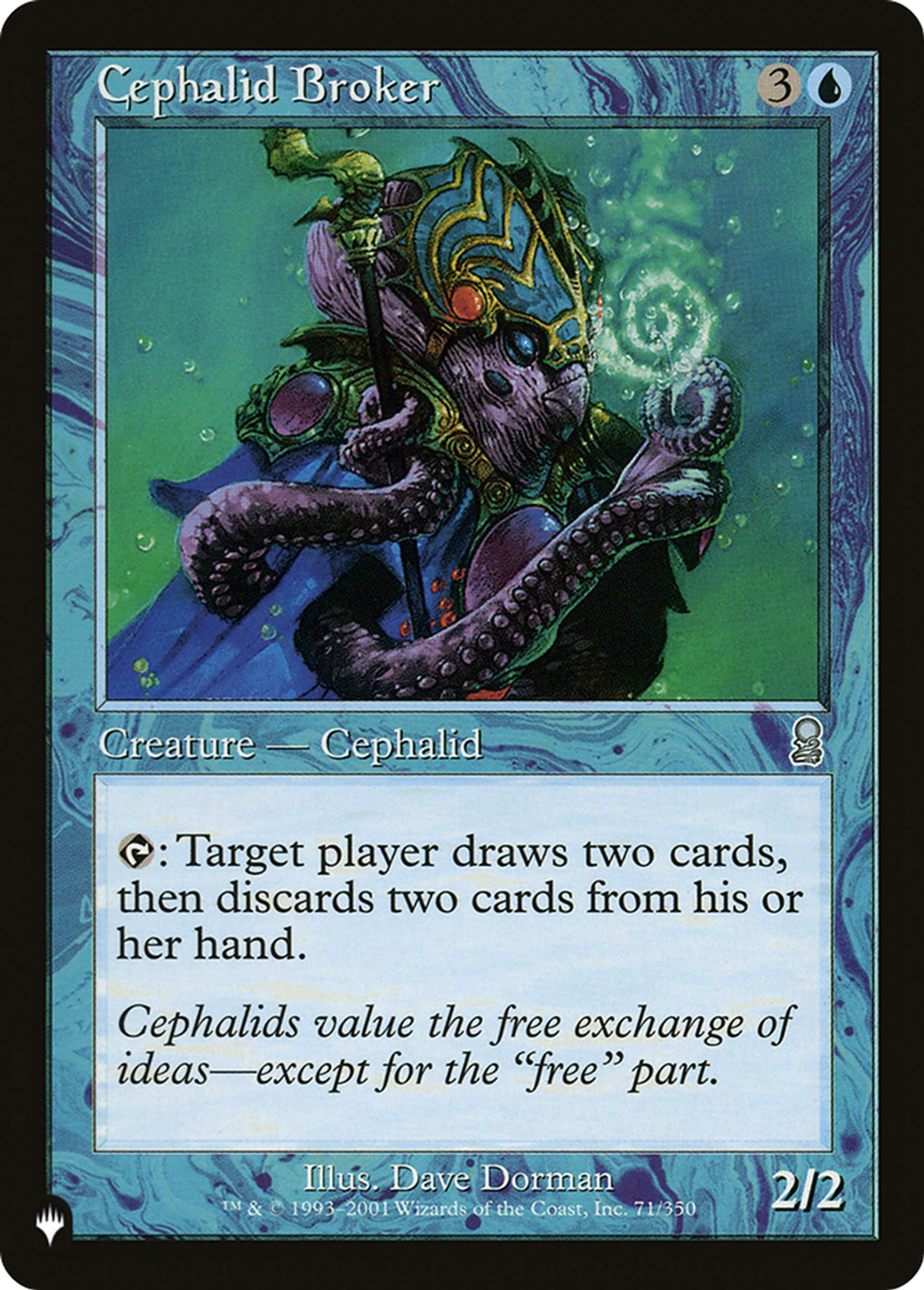 Cephalid Broker — The List — Magic: The Gathering