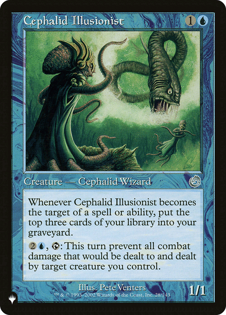 Cephalid Illusionist — The List — Magic: The Gathering
