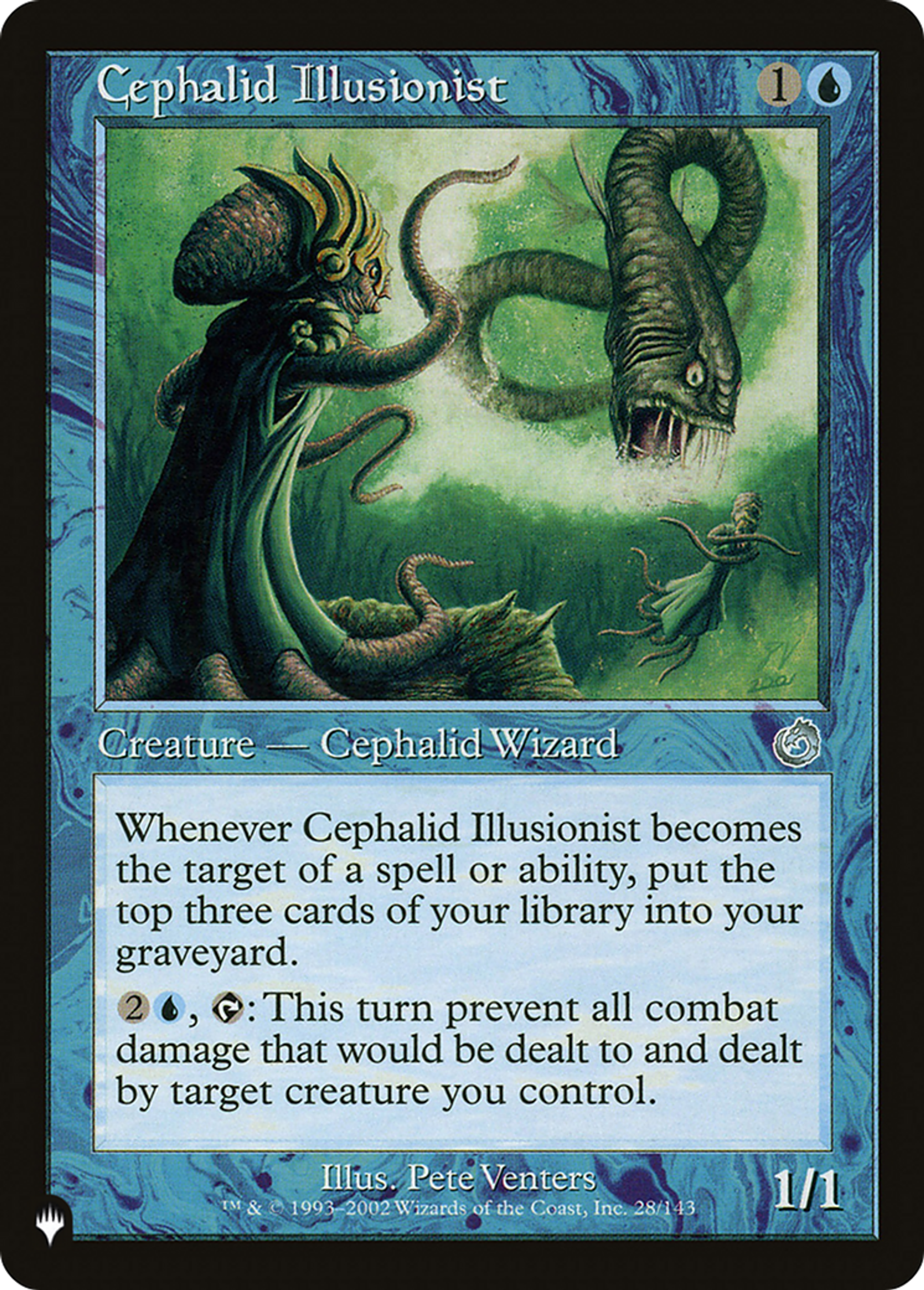 Cephalid Illusionist — The List — Magic: The Gathering