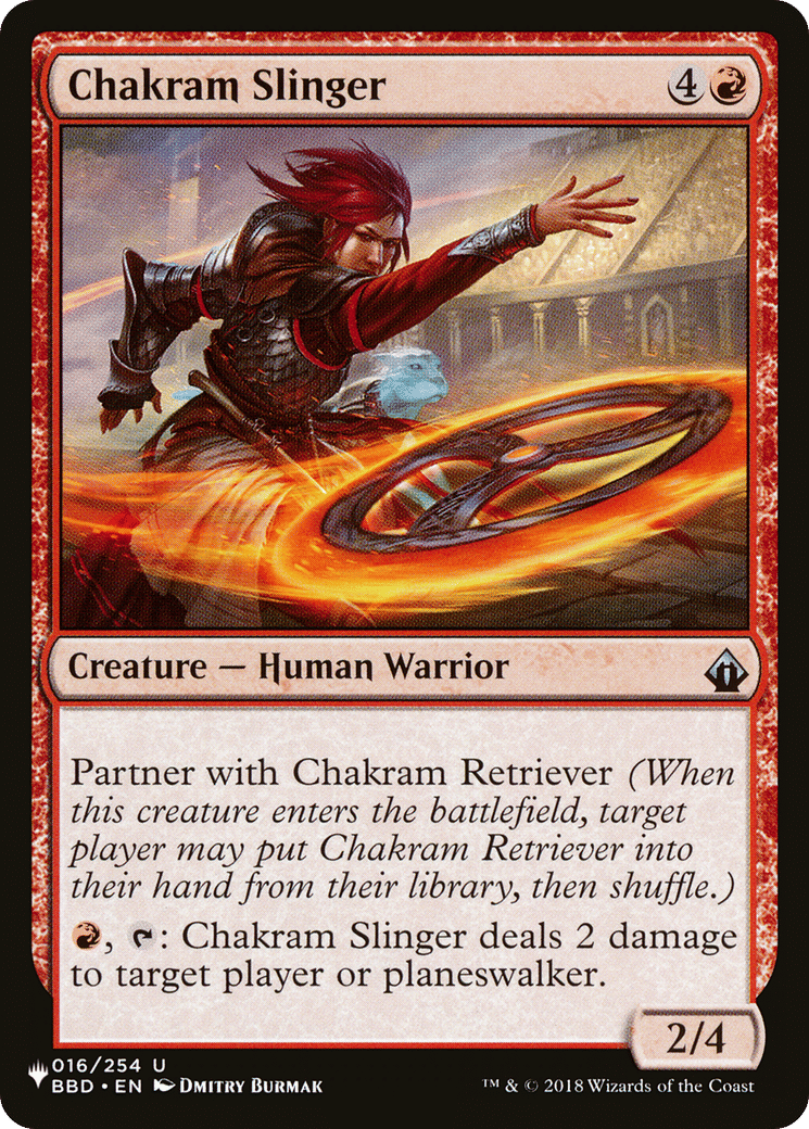 Chakram Slinger — The List — Magic: The Gathering