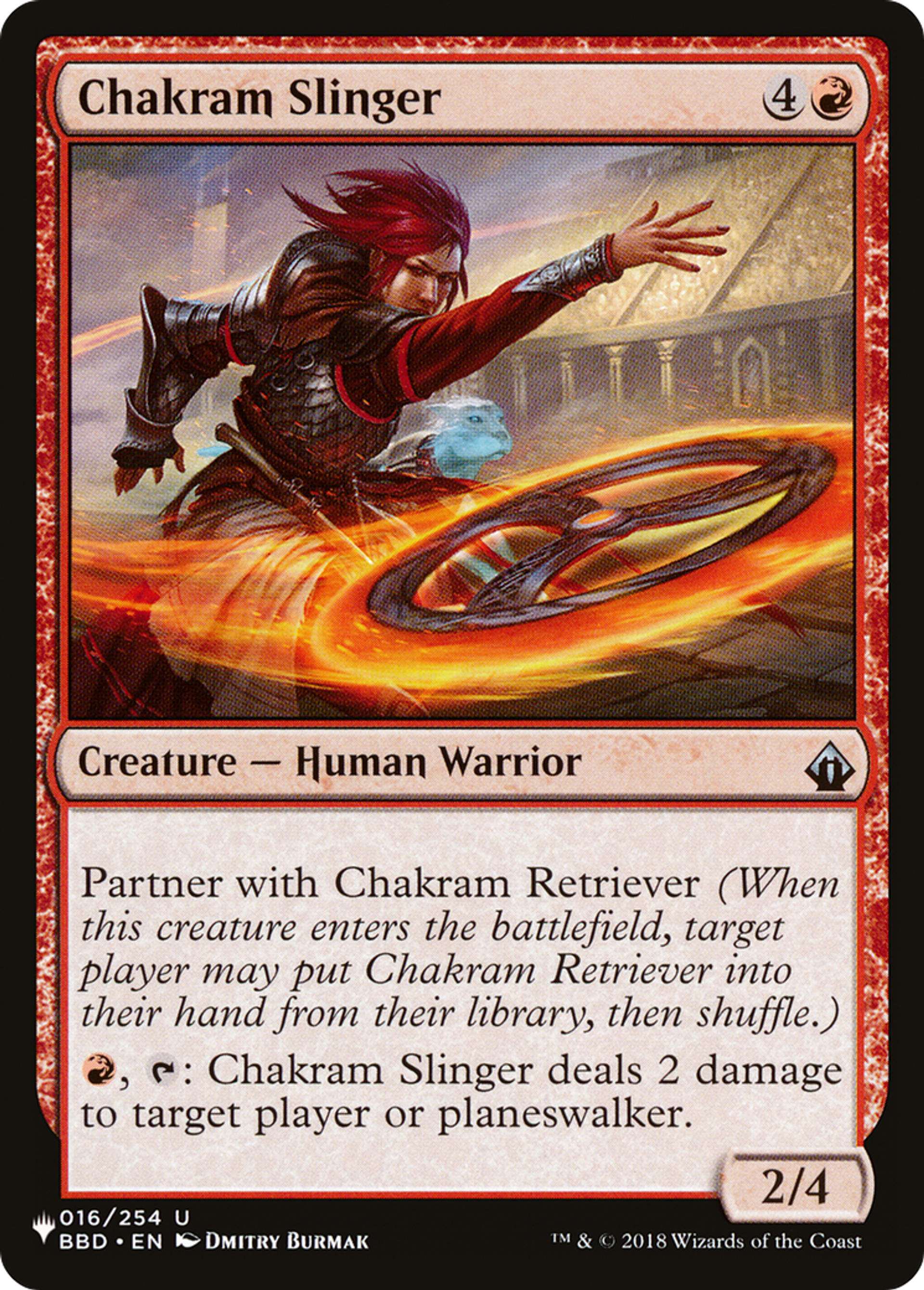 Chakram Slinger — The List — Magic: The Gathering