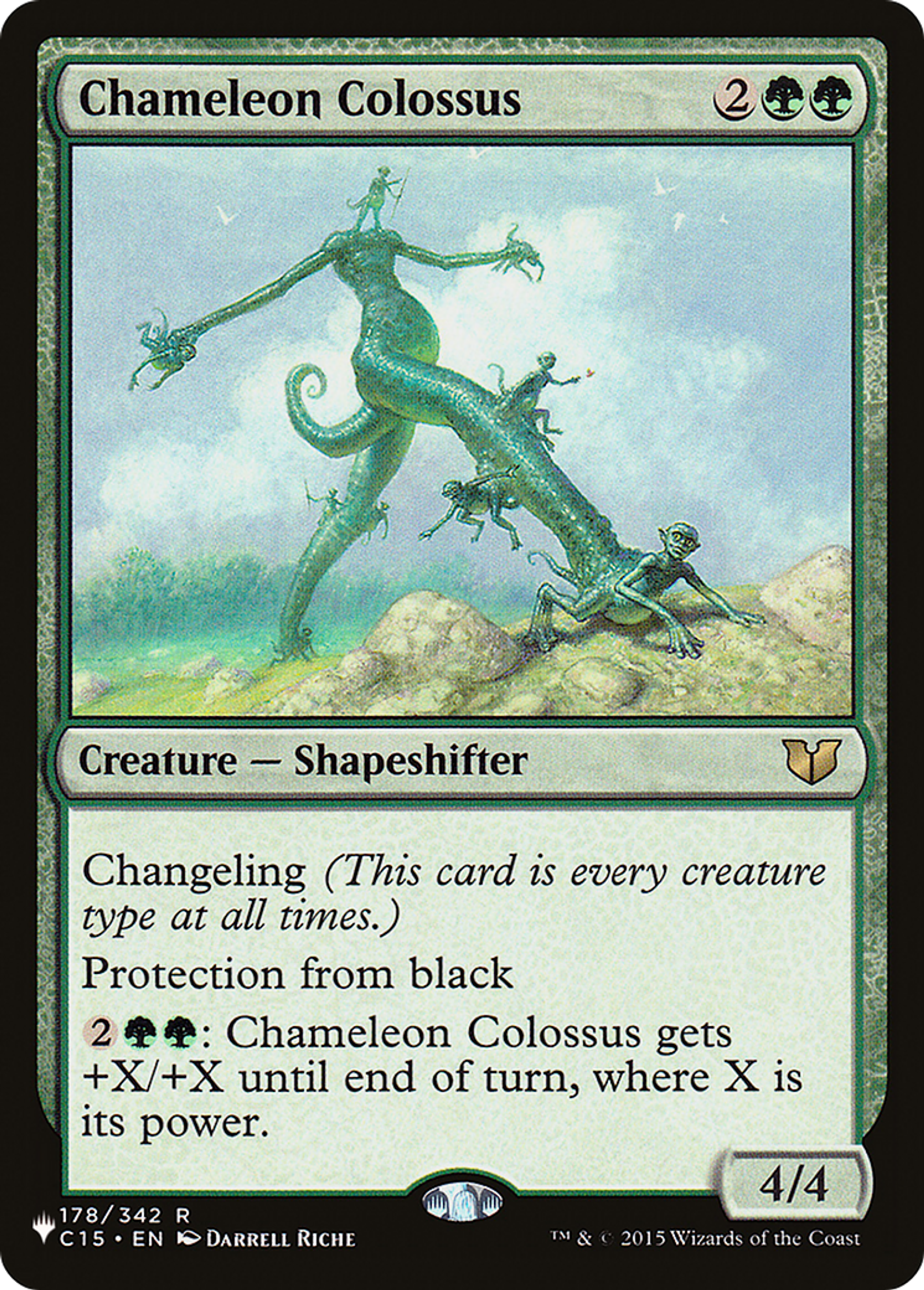 Colosse caméléon — The List — Magic: The Gathering