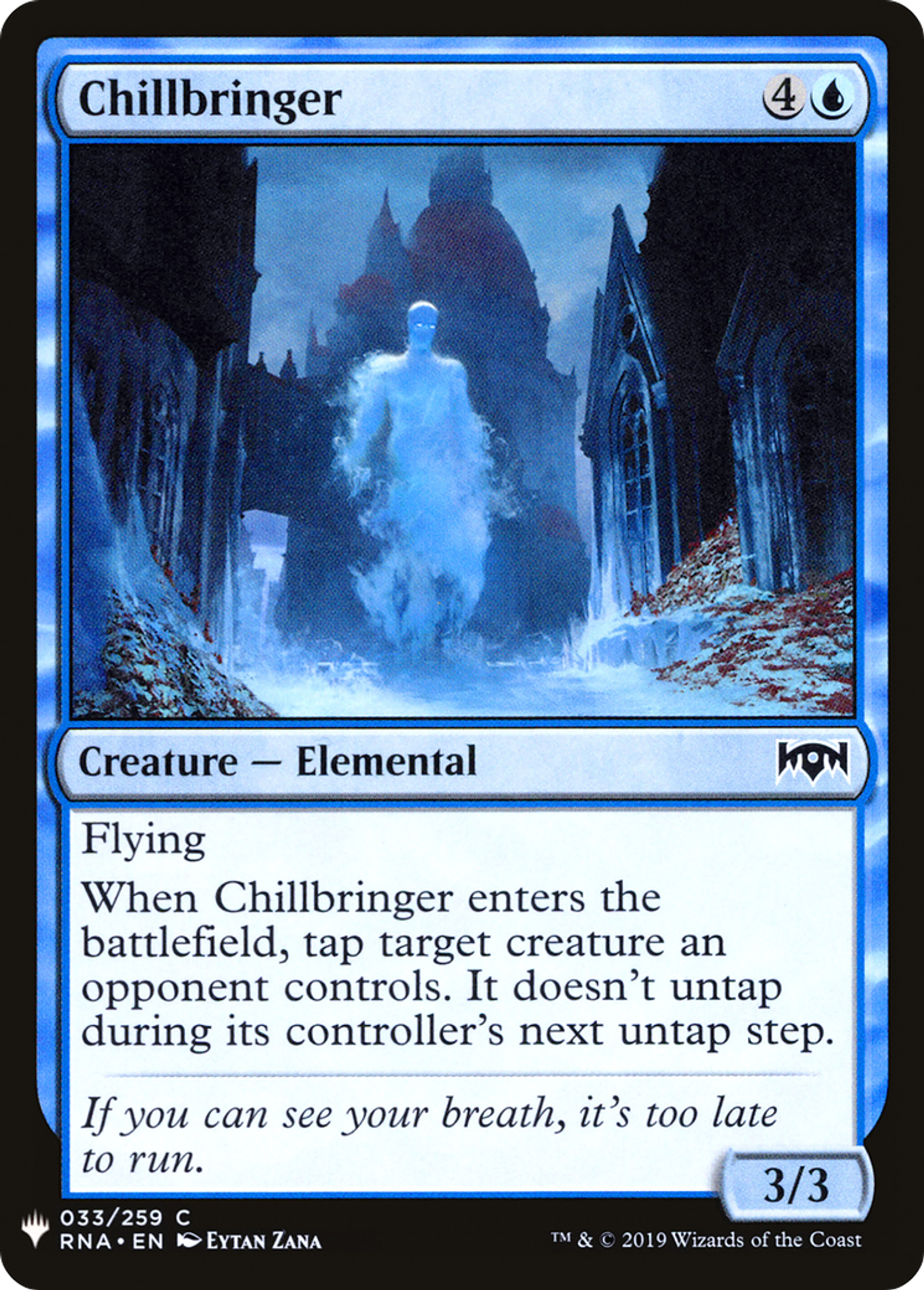 Annonciateur de froid — The List — Magic: The Gathering