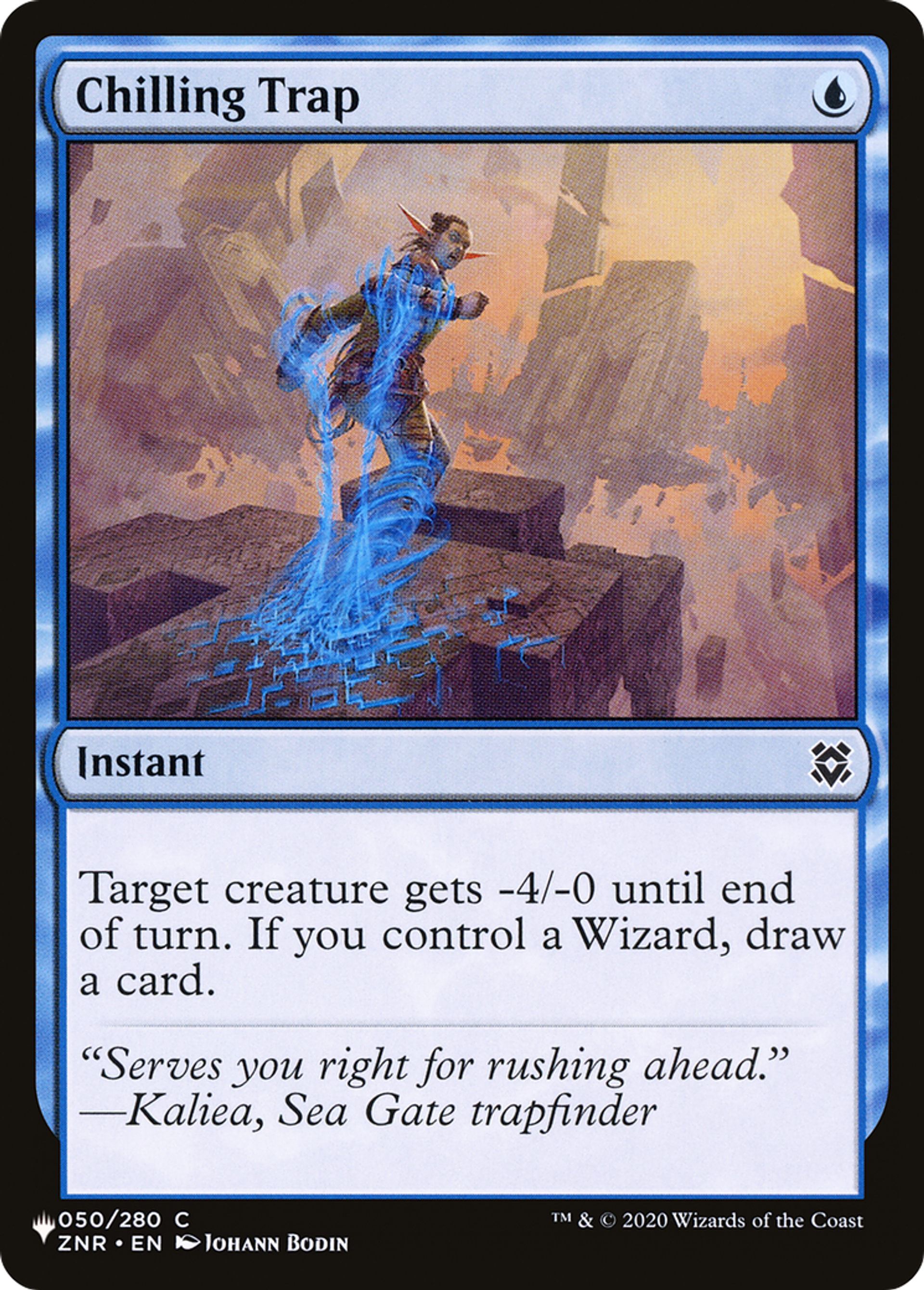 Chilling Trap — The List — Magic: The Gathering