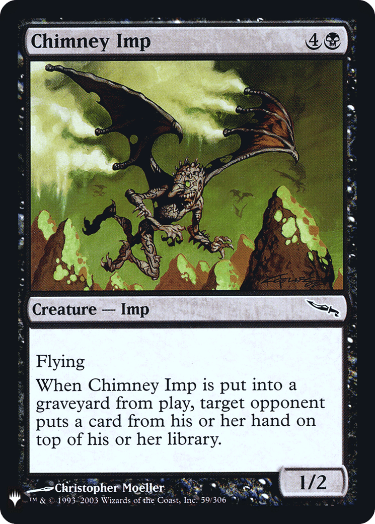 Chimney Imp — The List — Magic: The Gathering