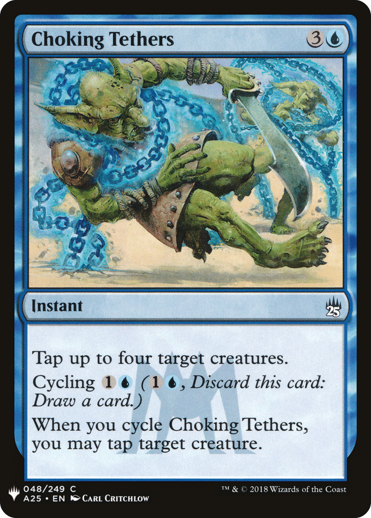 Chaînes étrangleuses — The List — Magic: The Gathering