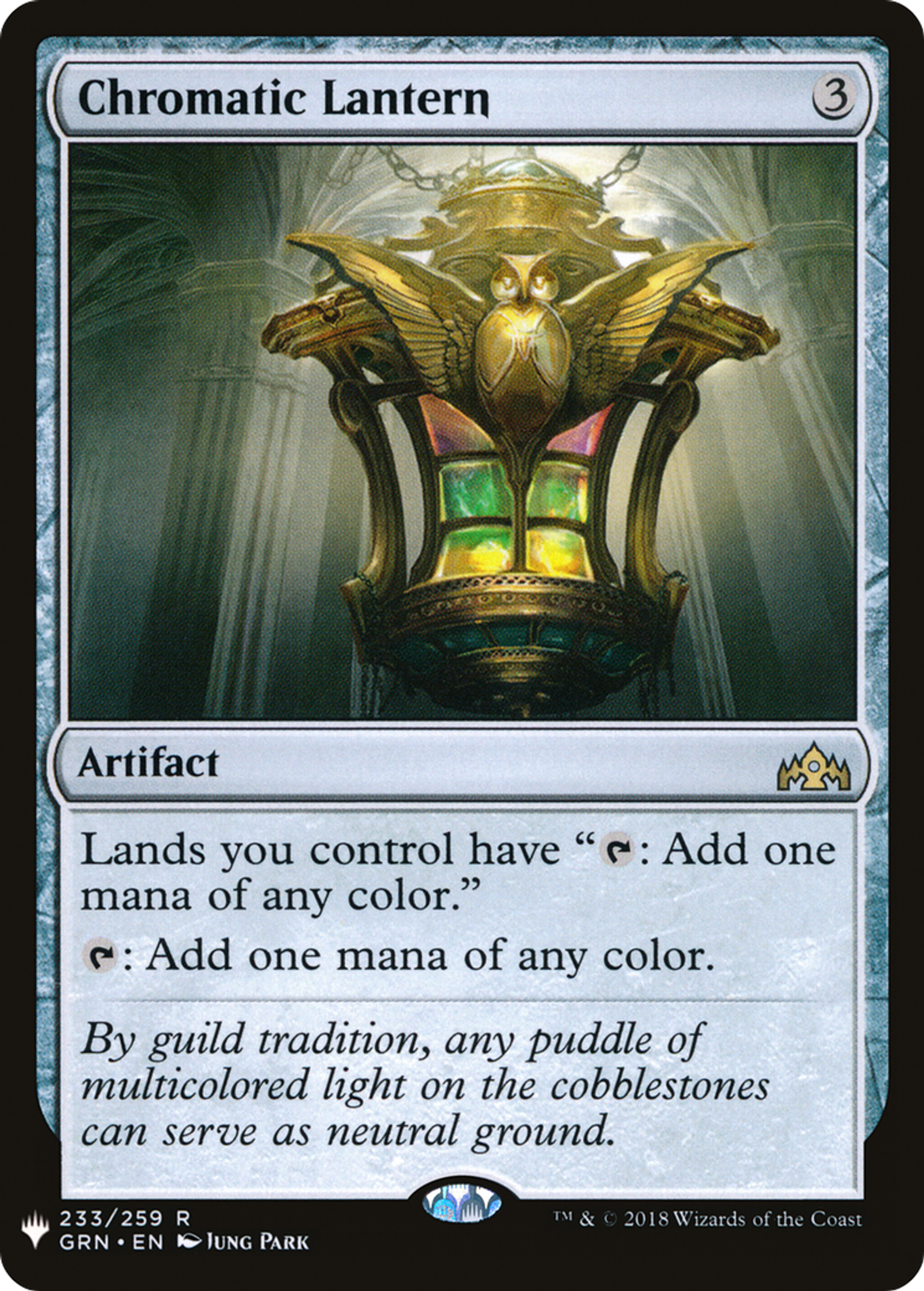 Chromatic Lantern — The List — Magic: The Gathering