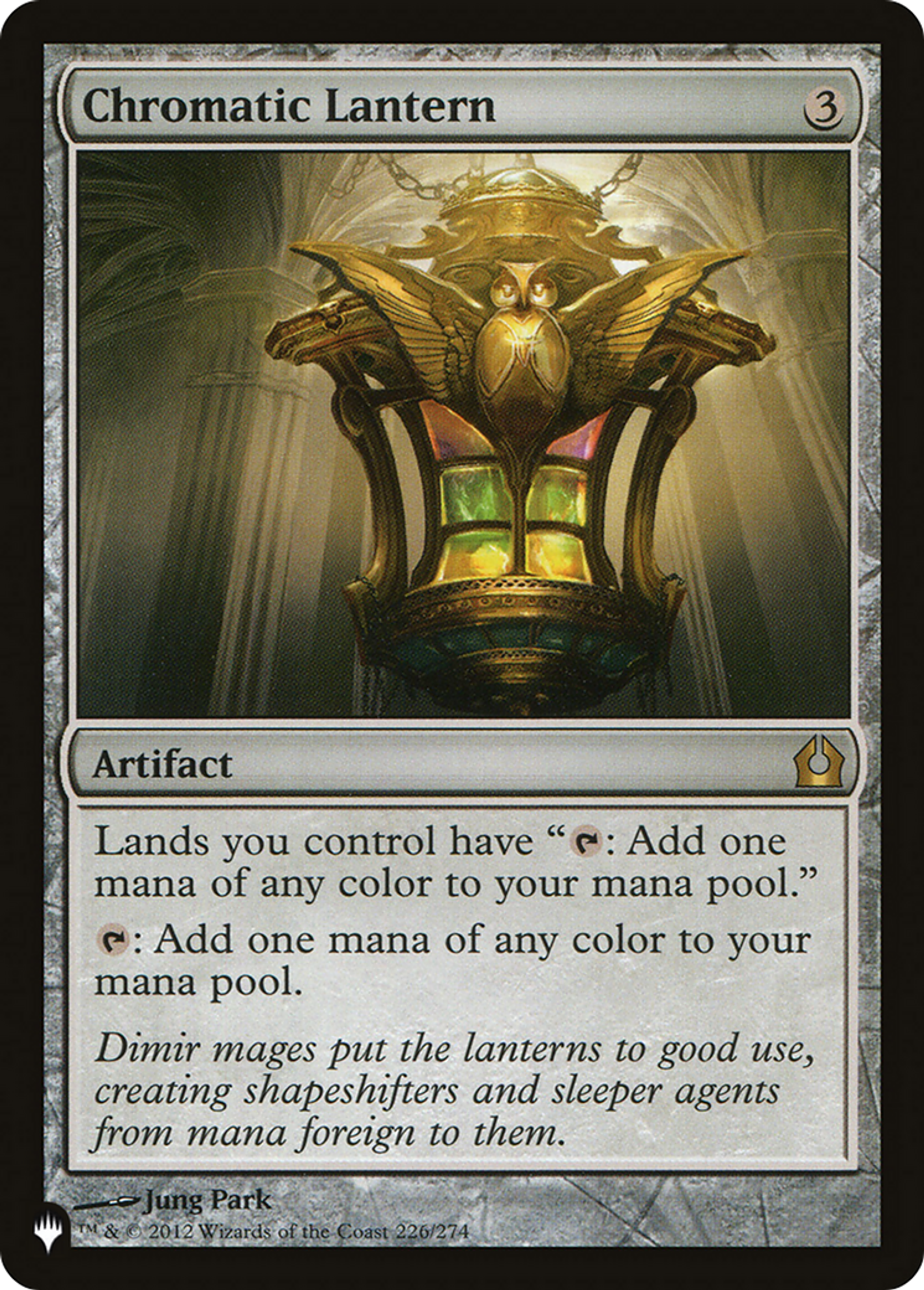 Lanterne chromatique — The List — Magic: The Gathering