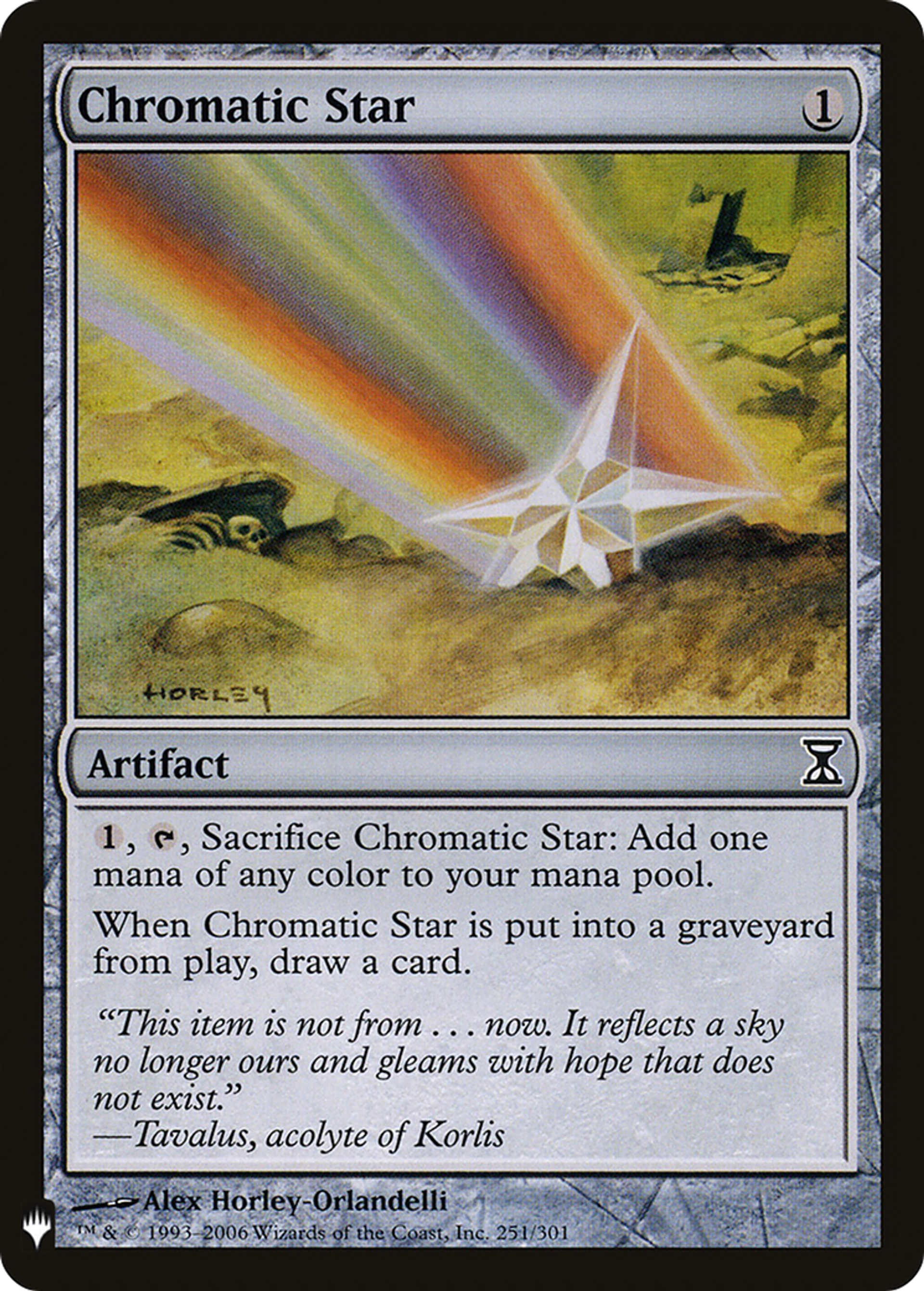 Chromatic Star — The List — Magic: The Gathering