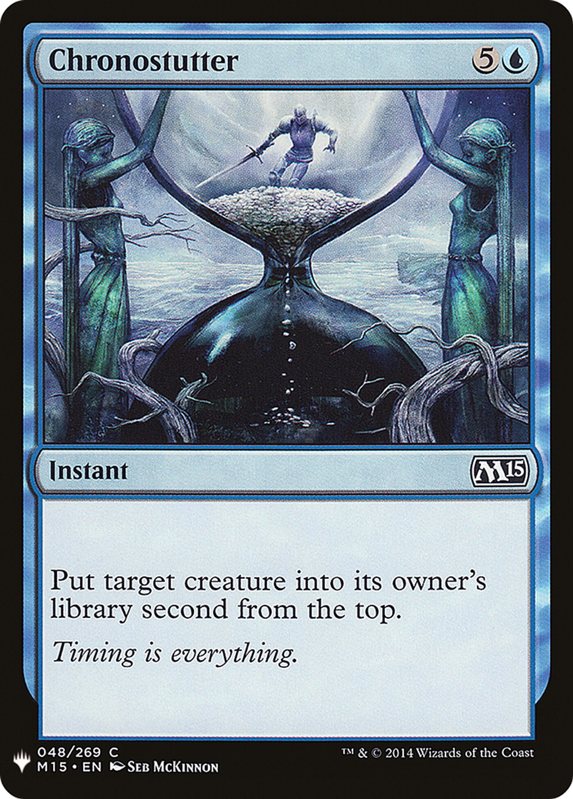 Chronobalbutiement — The List — Magic: The Gathering