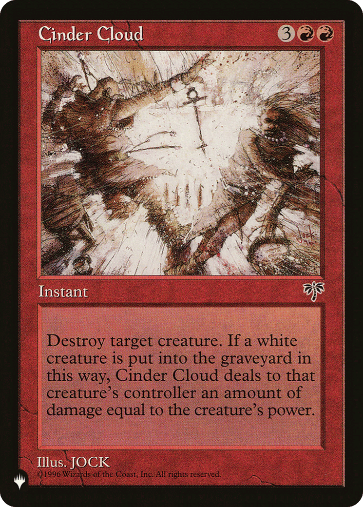 Cinder Cloud — The List — Magic: The Gathering