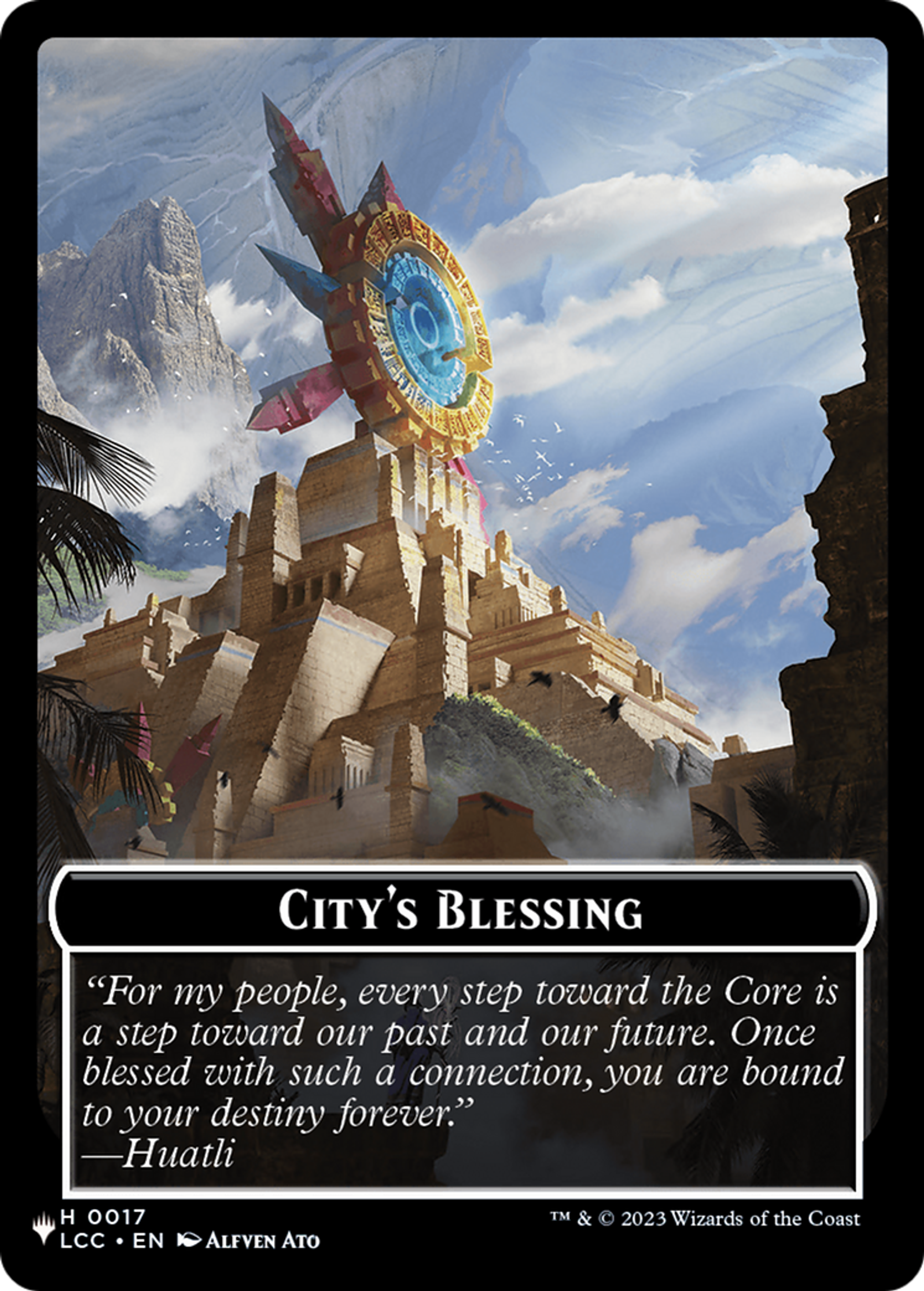 City's Blessing — The List — Magic: The Gathering