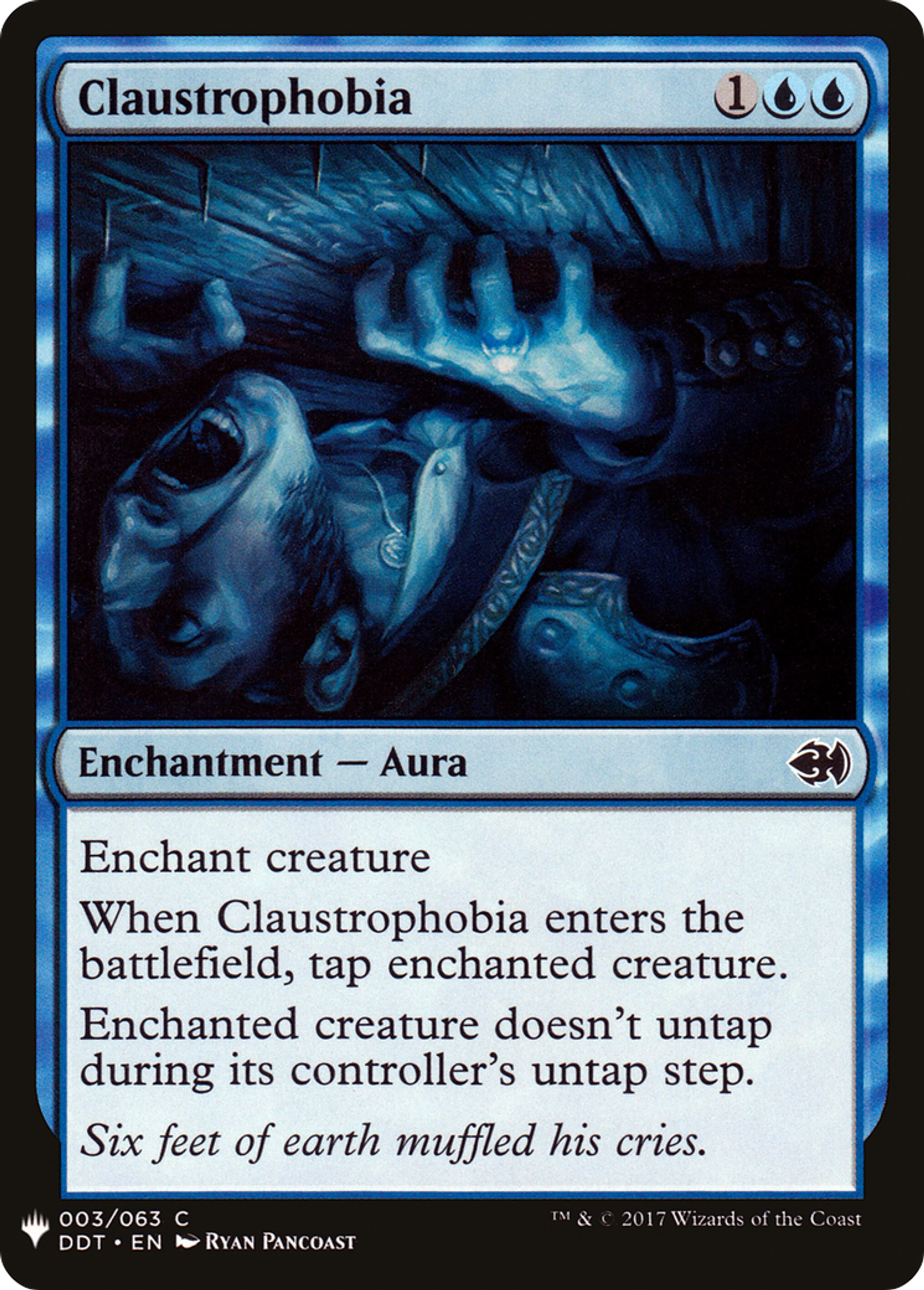Claustrophobia — The List — Magic: The Gathering