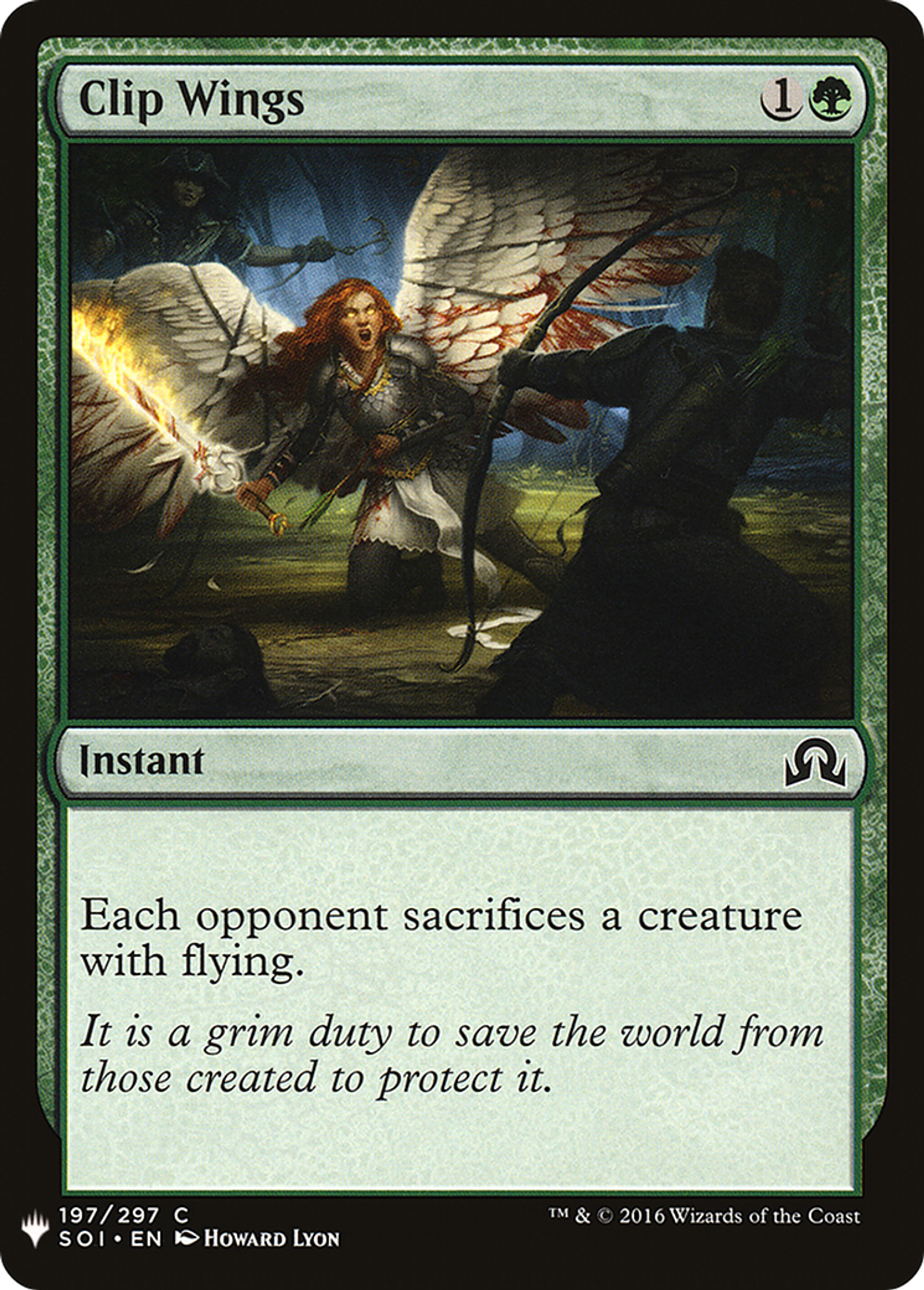 Clip Wings — The List — Magic: The Gathering
