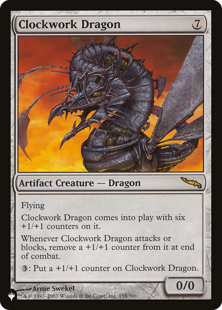 Clockwork Dragon — The List — Magic: The Gathering