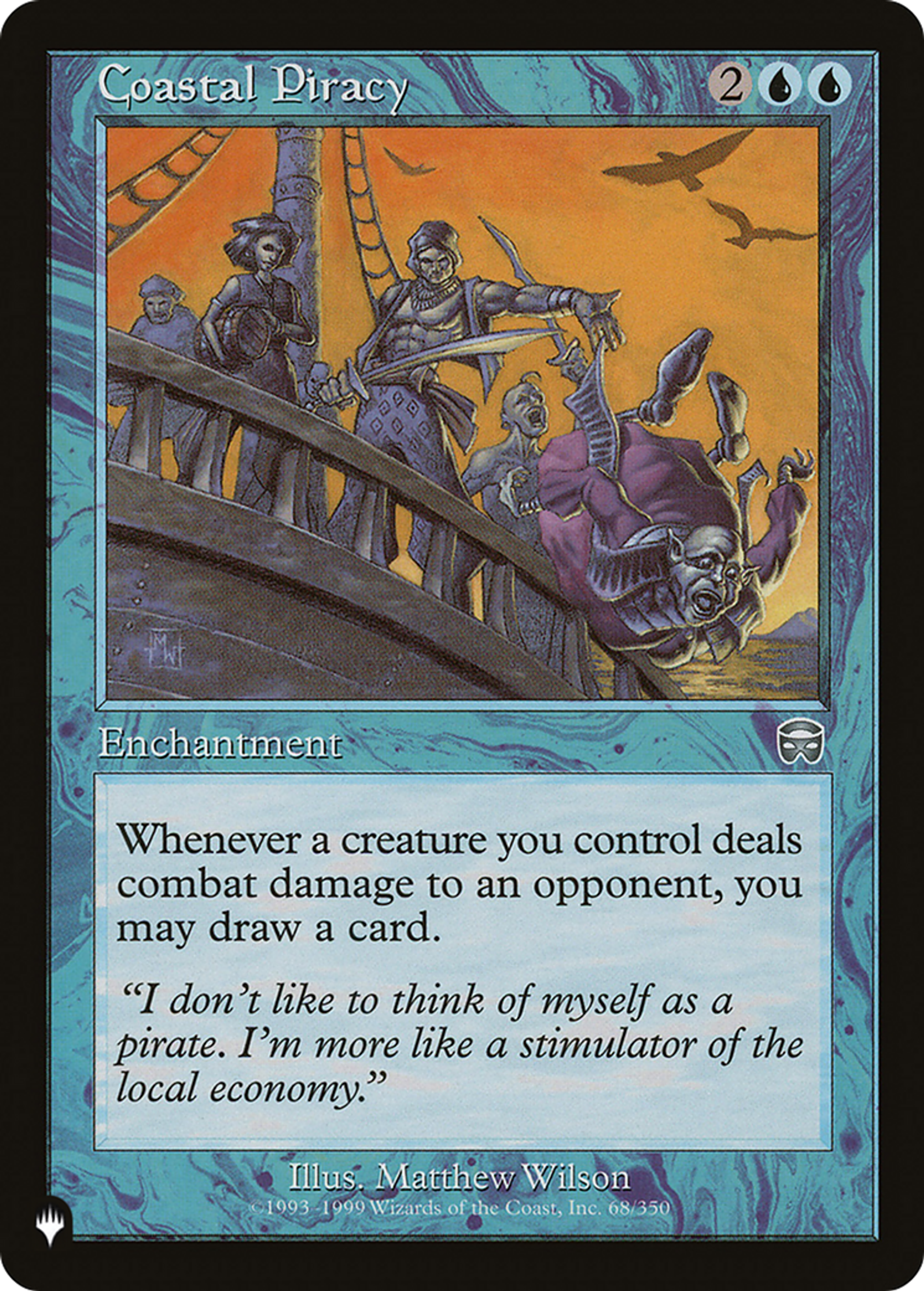 Coastal Piracy — The List — Magic: The Gathering