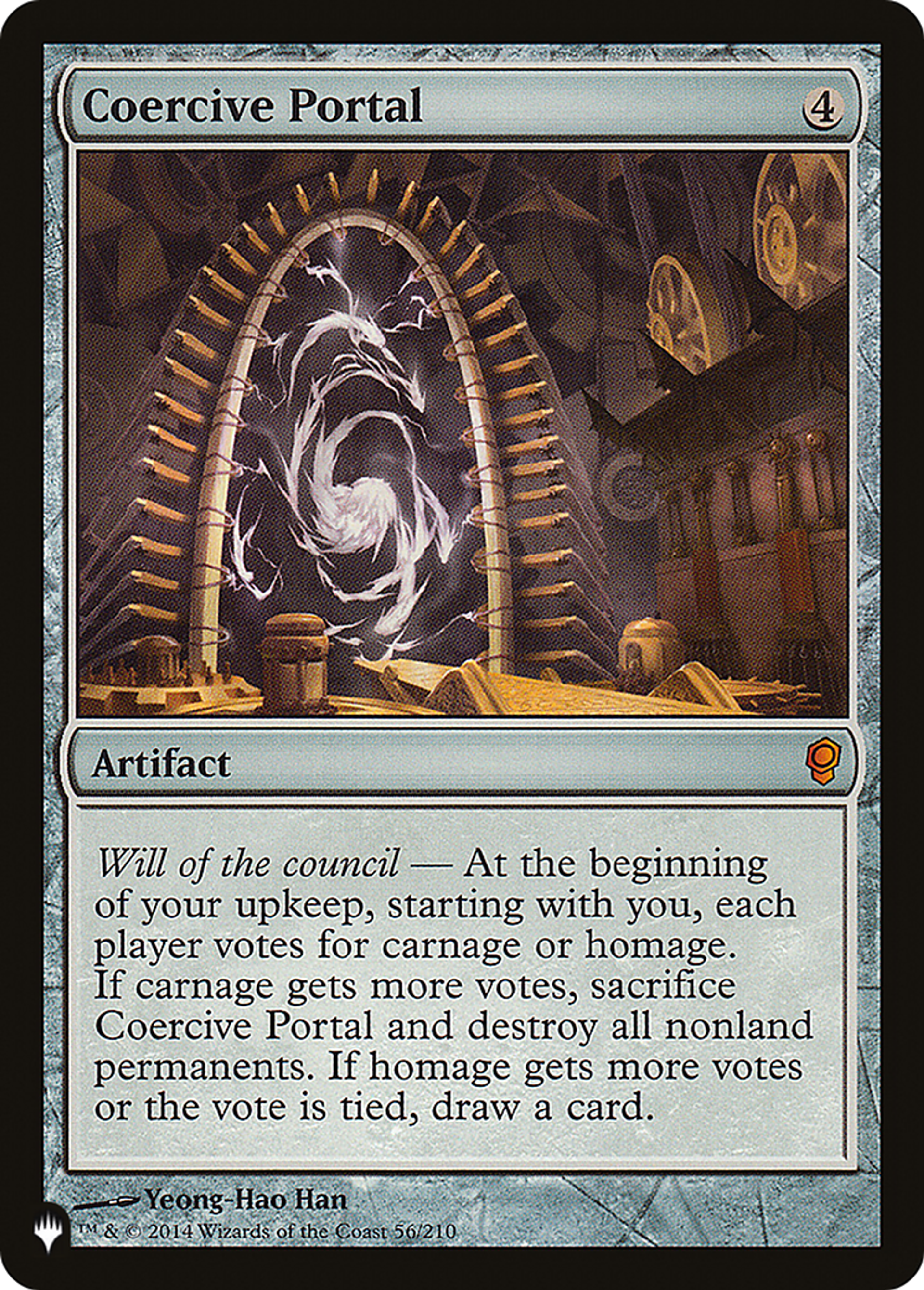 Coercive Portal — The List — Magic: The Gathering