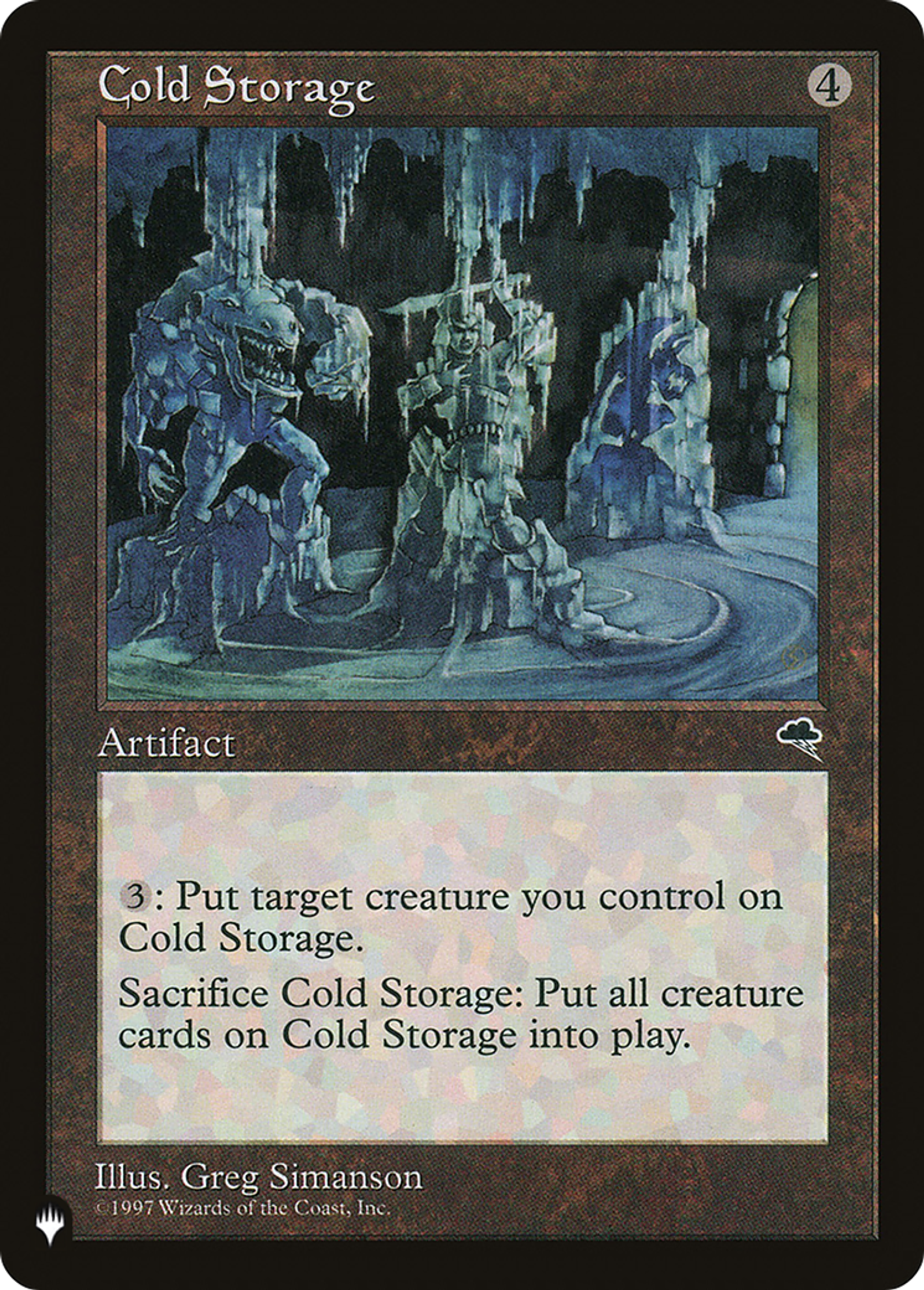 Cold Storage — The List — Magic: The Gathering