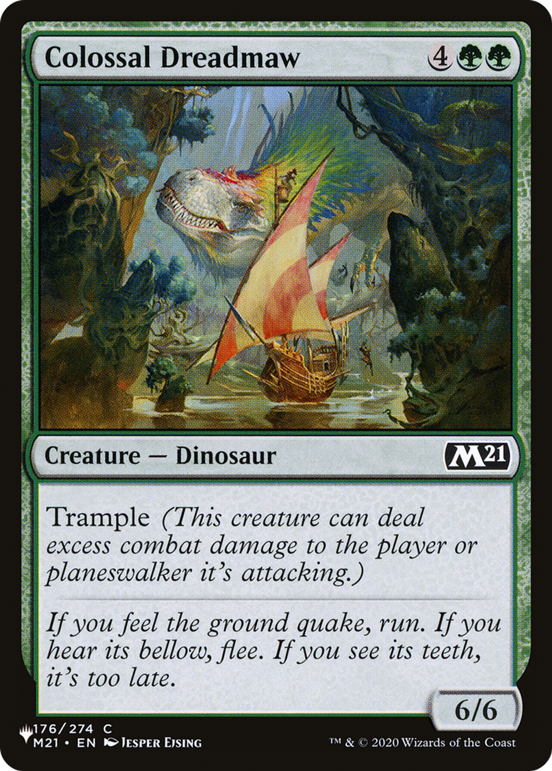Colossal Dreadmaw — The List — Magic: The Gathering