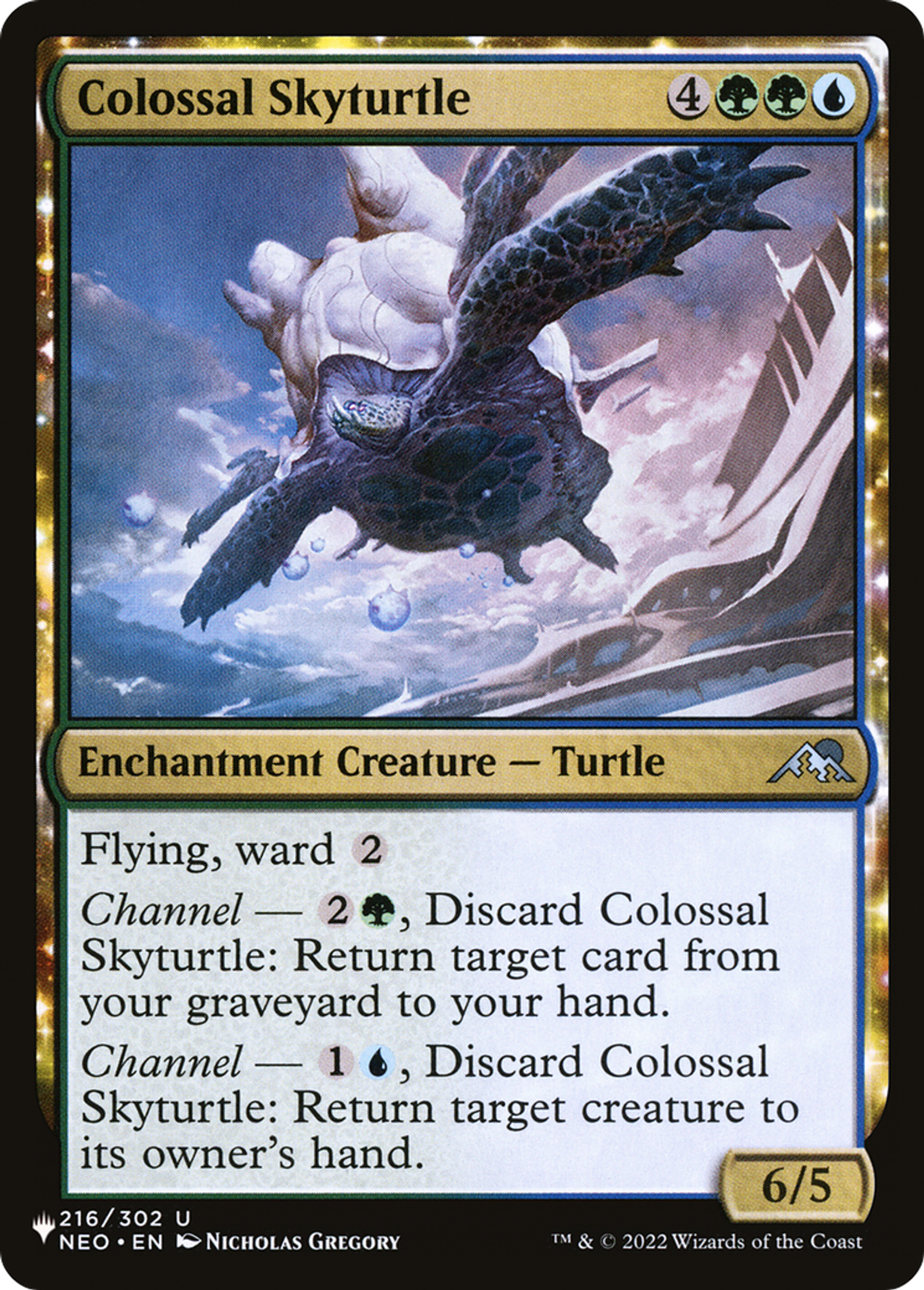 Colossal Skyturtle — The List — Magic: The Gathering
