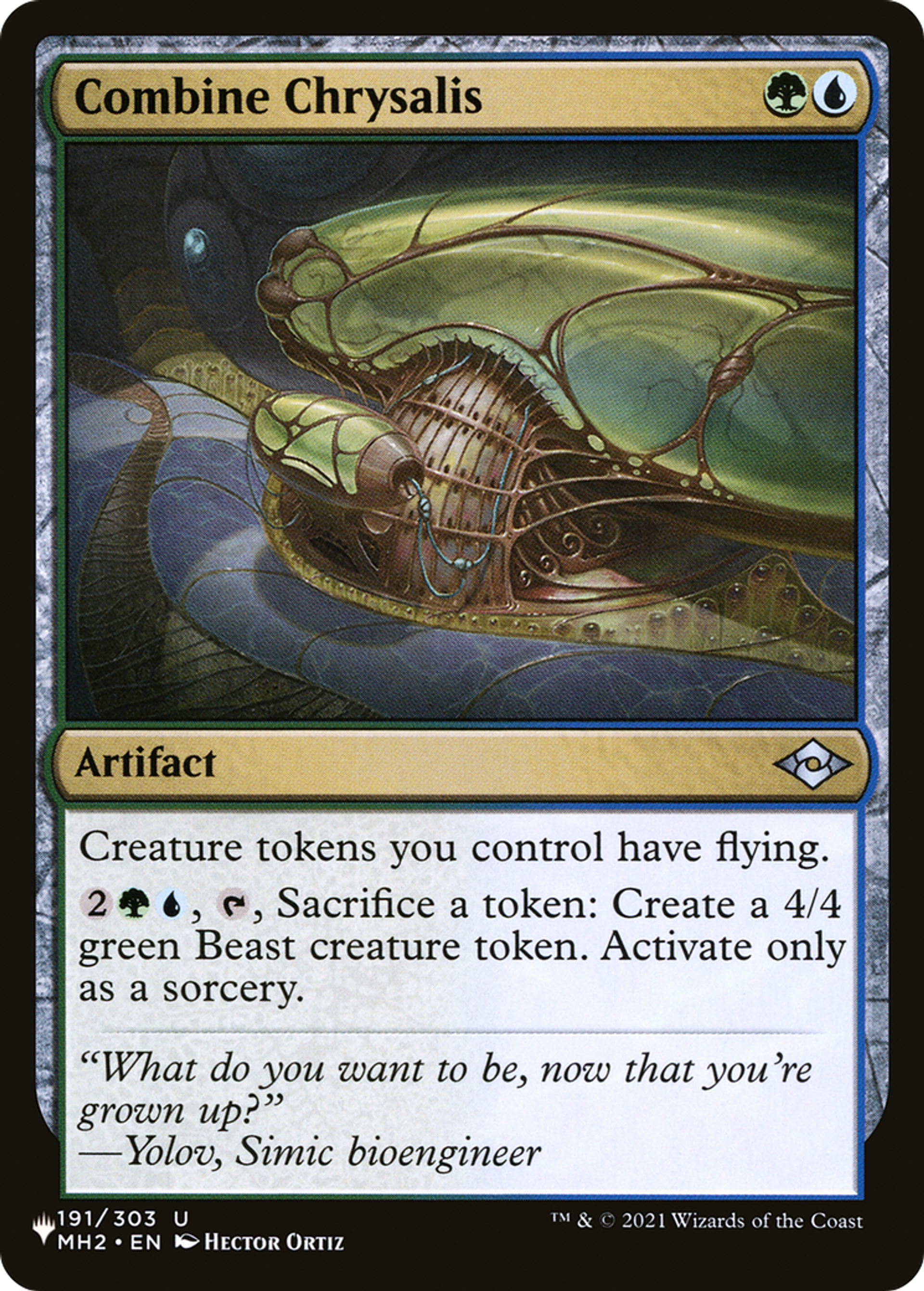 Combine Chrysalis — The List — Magic: The Gathering