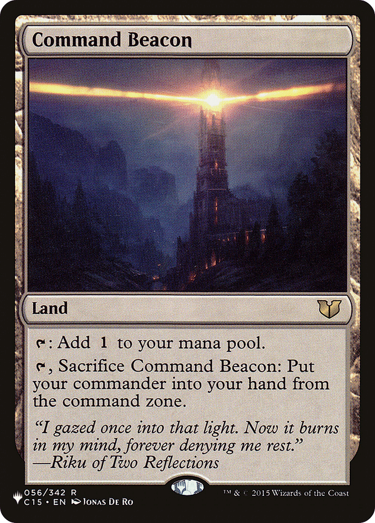 Command Beacon — The List — Magic: The Gathering