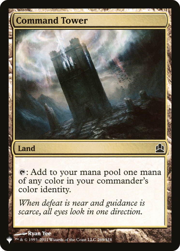 Command Tower — The List — Magic: The Gathering