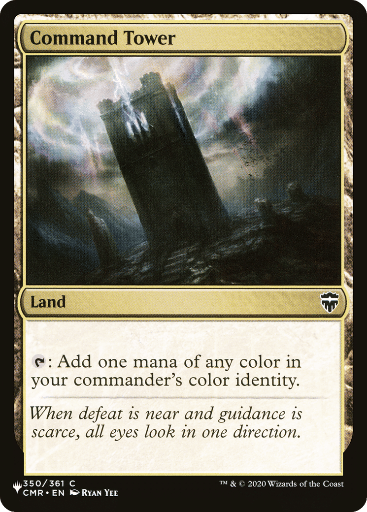 Command Tower — The List — Magic: The Gathering