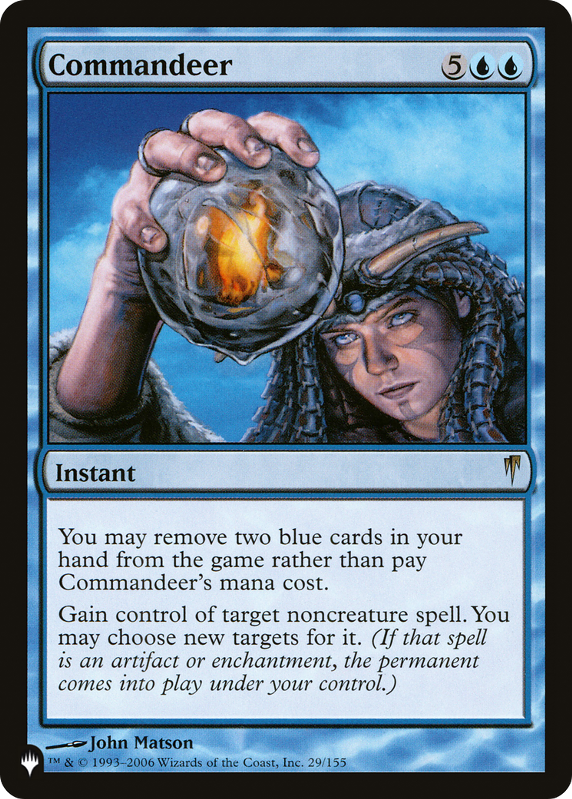 Commandeer — The List — Magic: The Gathering