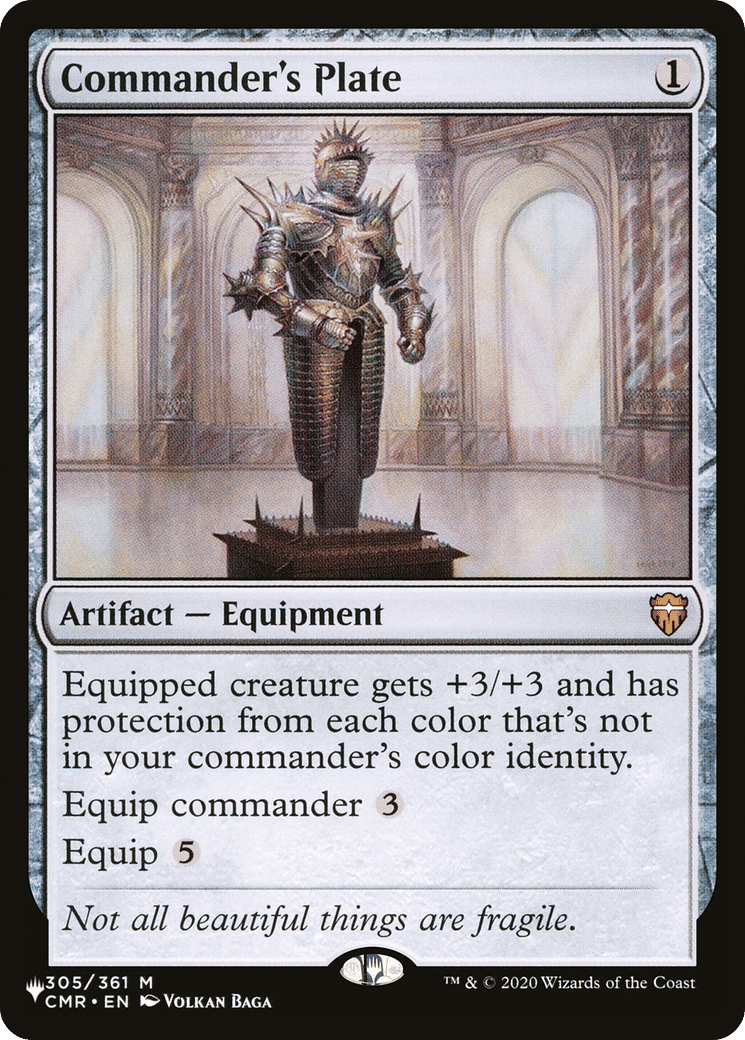 Commander's Plate — The List — Magic: The Gathering