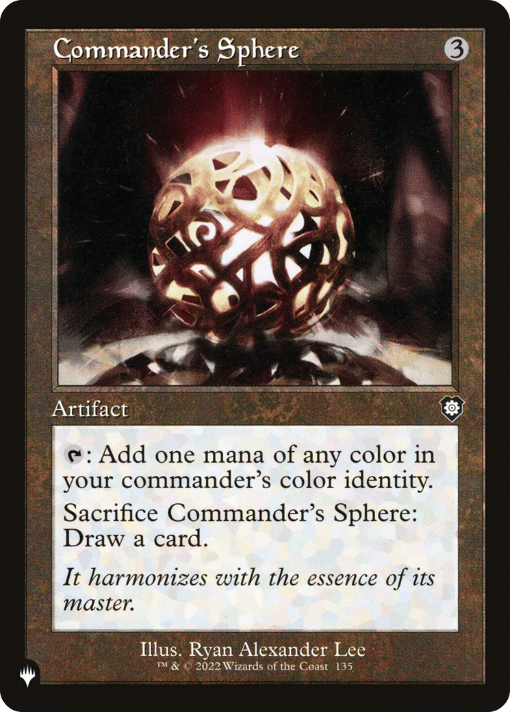 Commander's Sphere — The List — Magic: The Gathering
