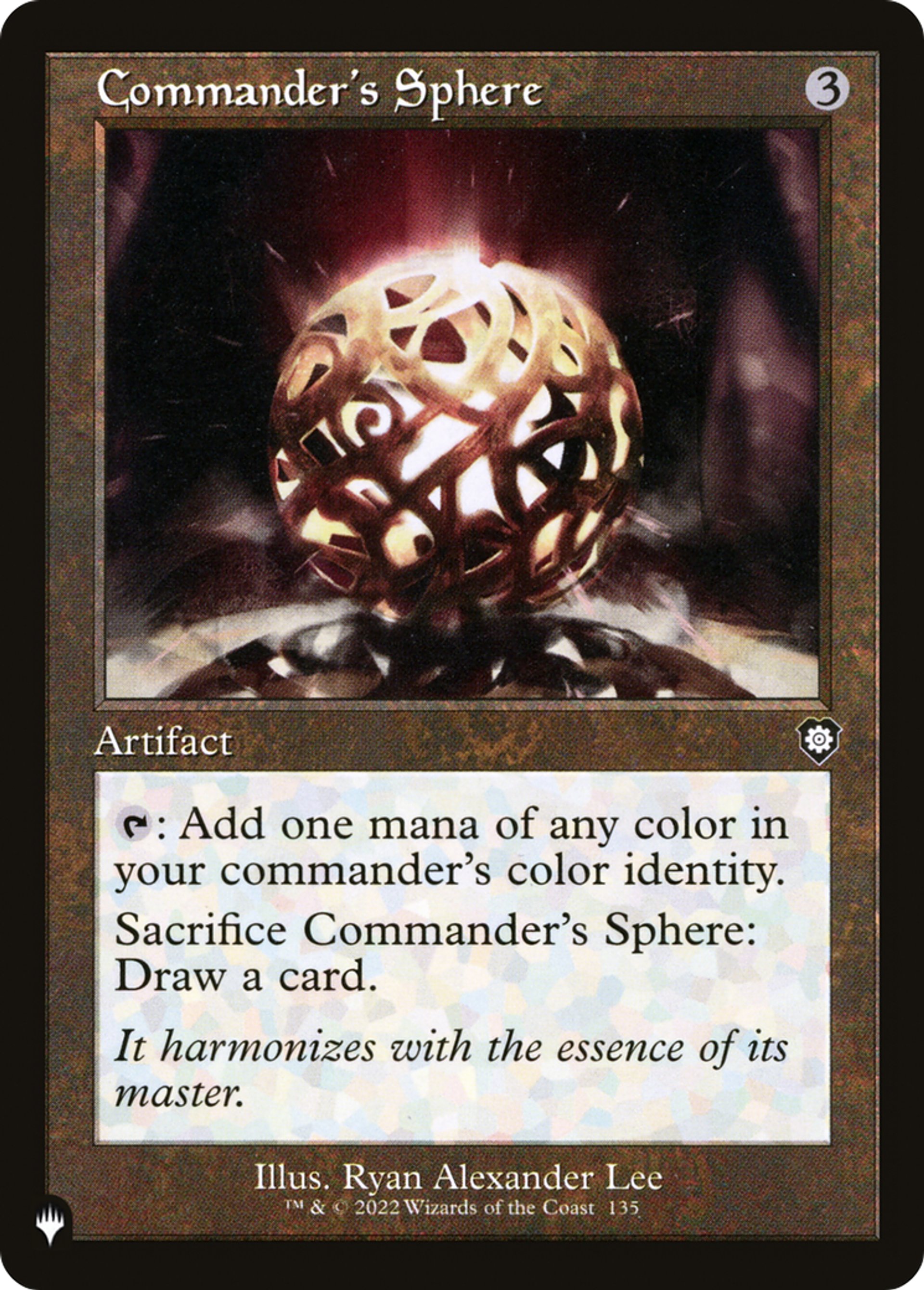 Sphère du commandant — The List — Magic: The Gathering
