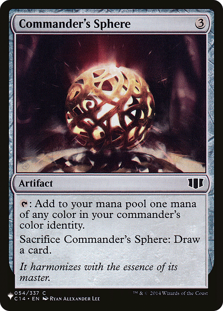 Commander's Sphere — The List — Magic: The Gathering